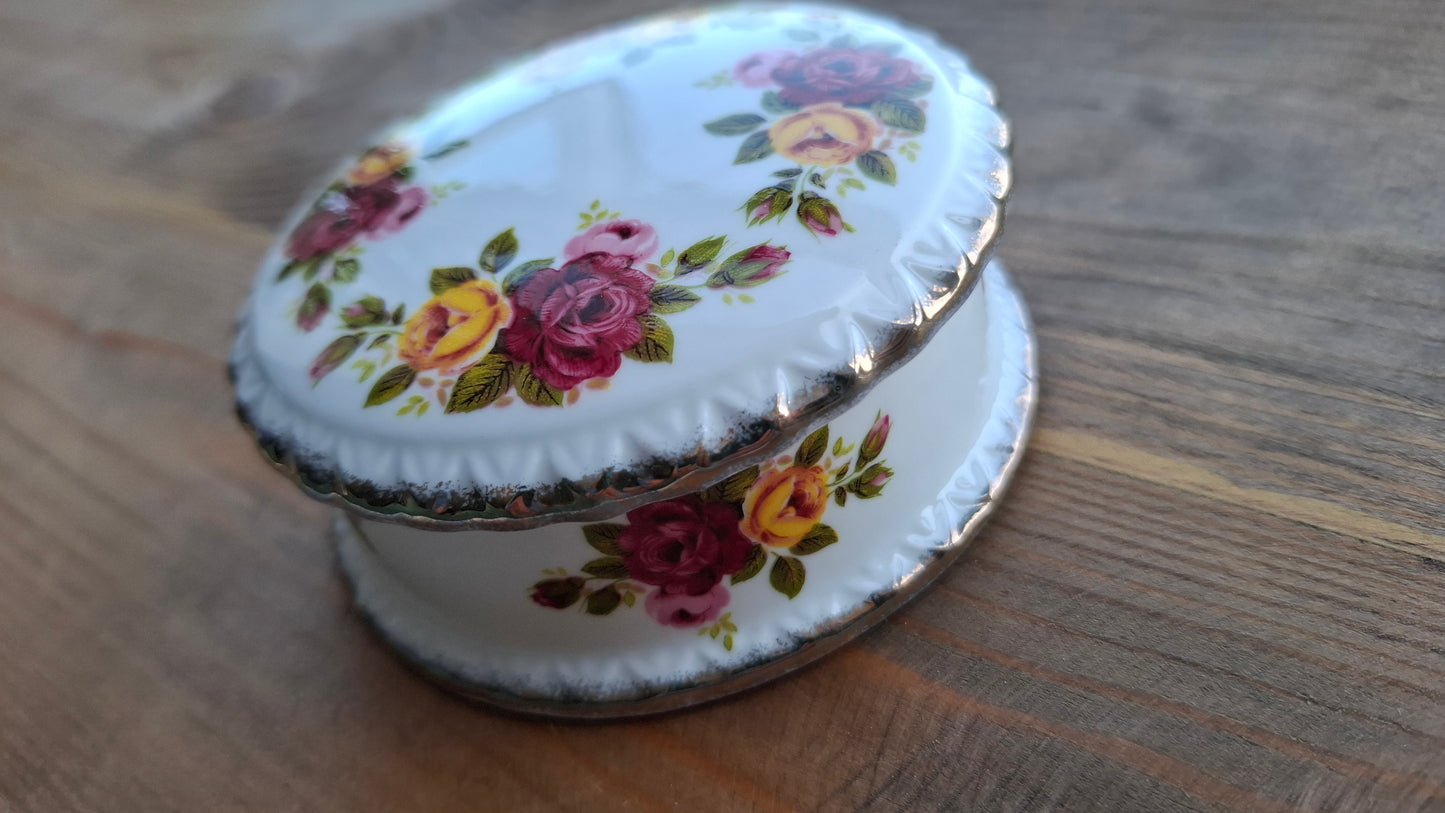 'Sugar Tits' Upcycled Rose Trinket Pot