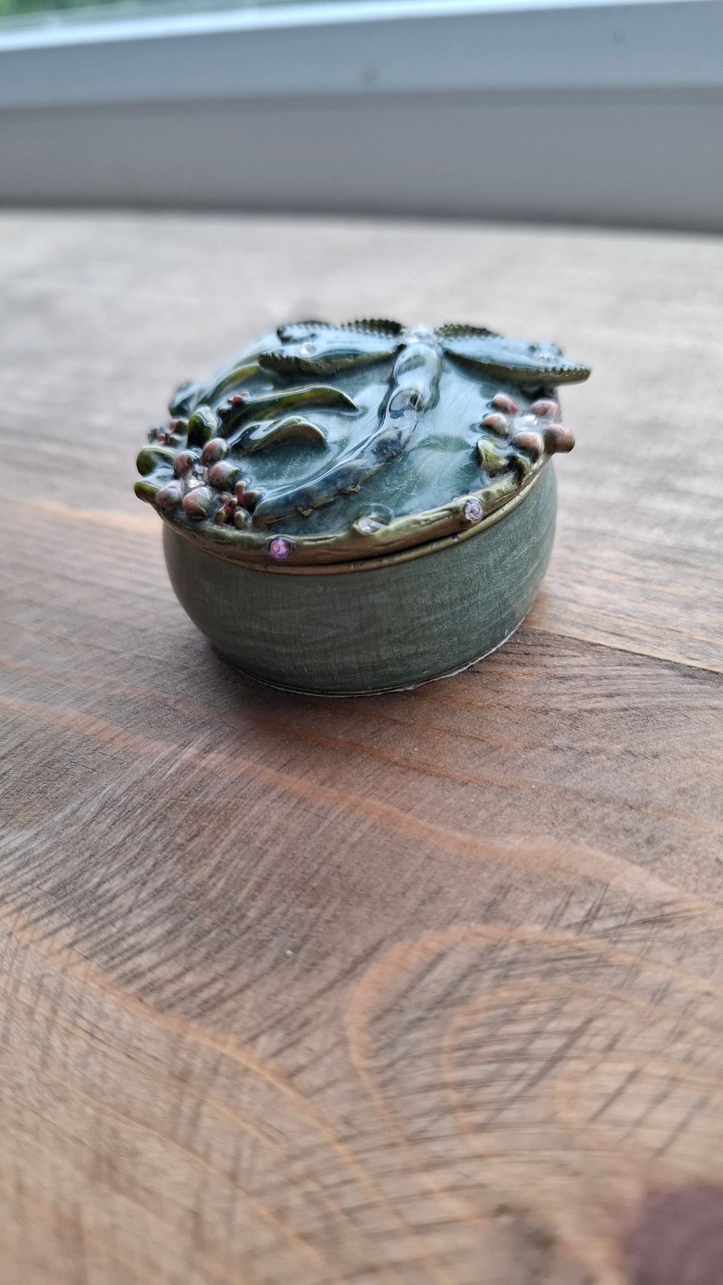 'Cunt' Upcycled Small Dragonfly Trinket Pot