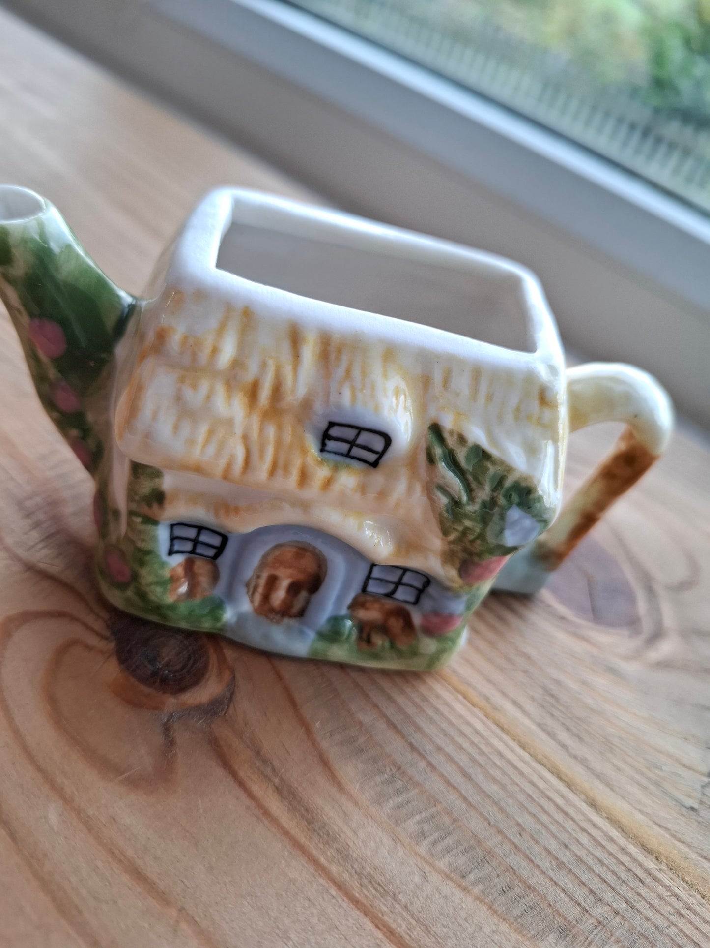'Cunt' Upcycled Little Cottage Teapot Trinket Pot