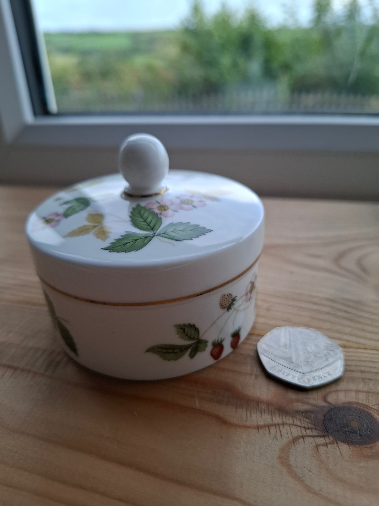 'Cunt' Upcycled Strawberry Trinket Pot