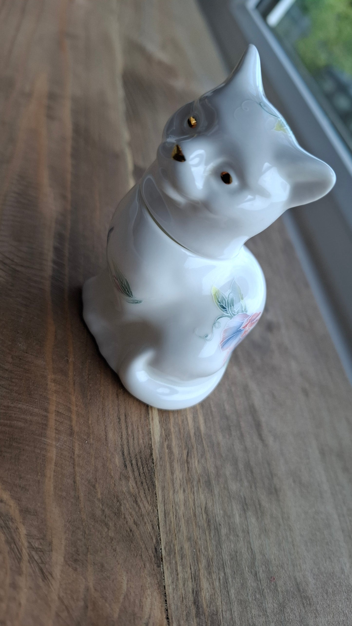 'Cunt' Upcycled Aynsley Pretty Cat Trinket Pot