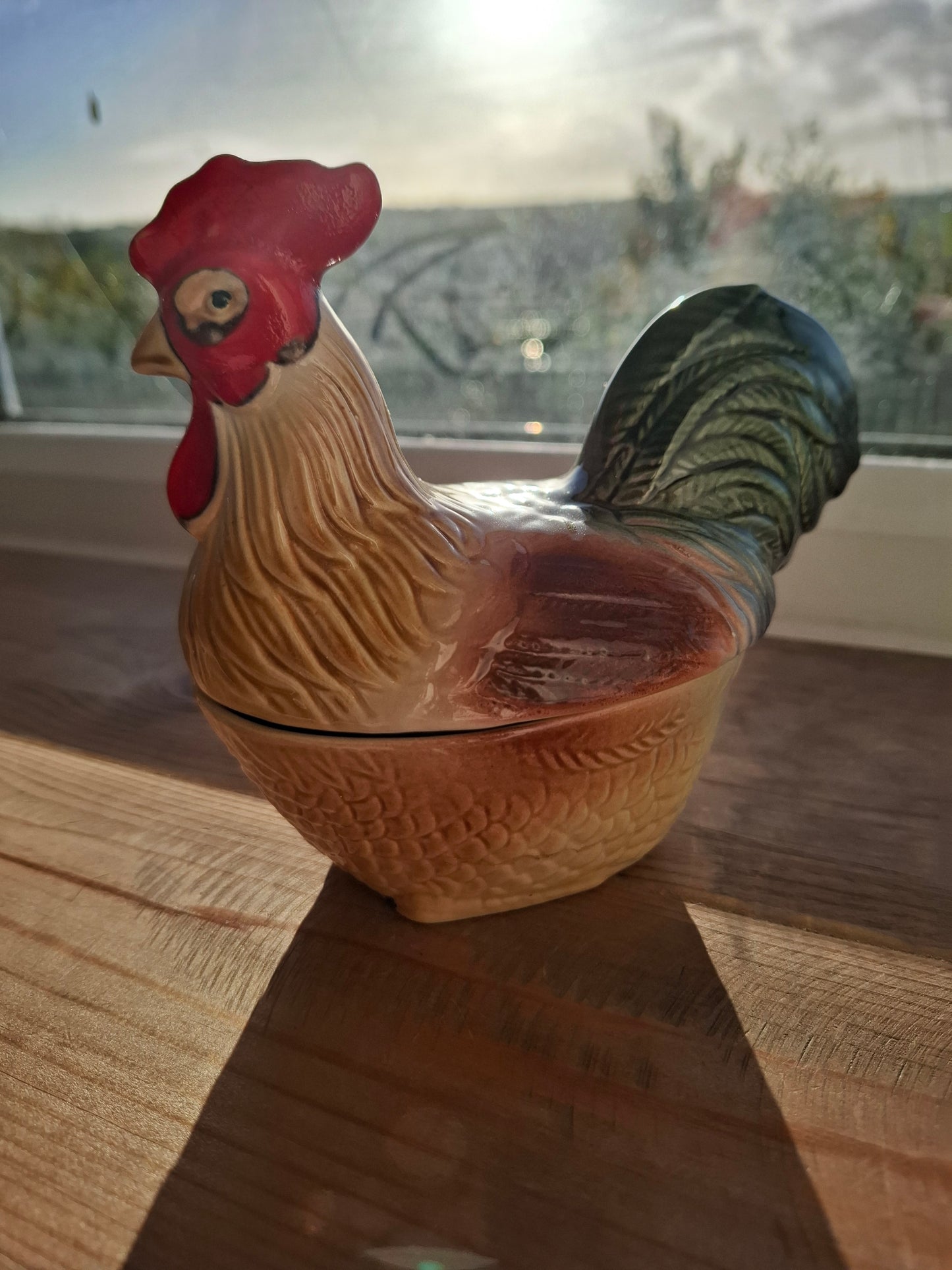 'Cunt' Upcycled Fancy Chicken Ceramic Pot