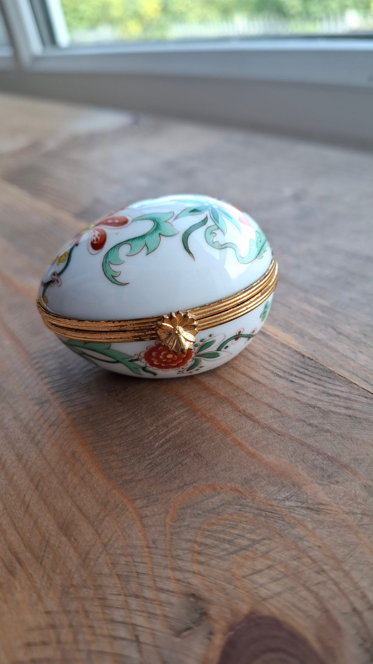 'Cunt' Upcycled Small Egg Shaped Trinket Pot