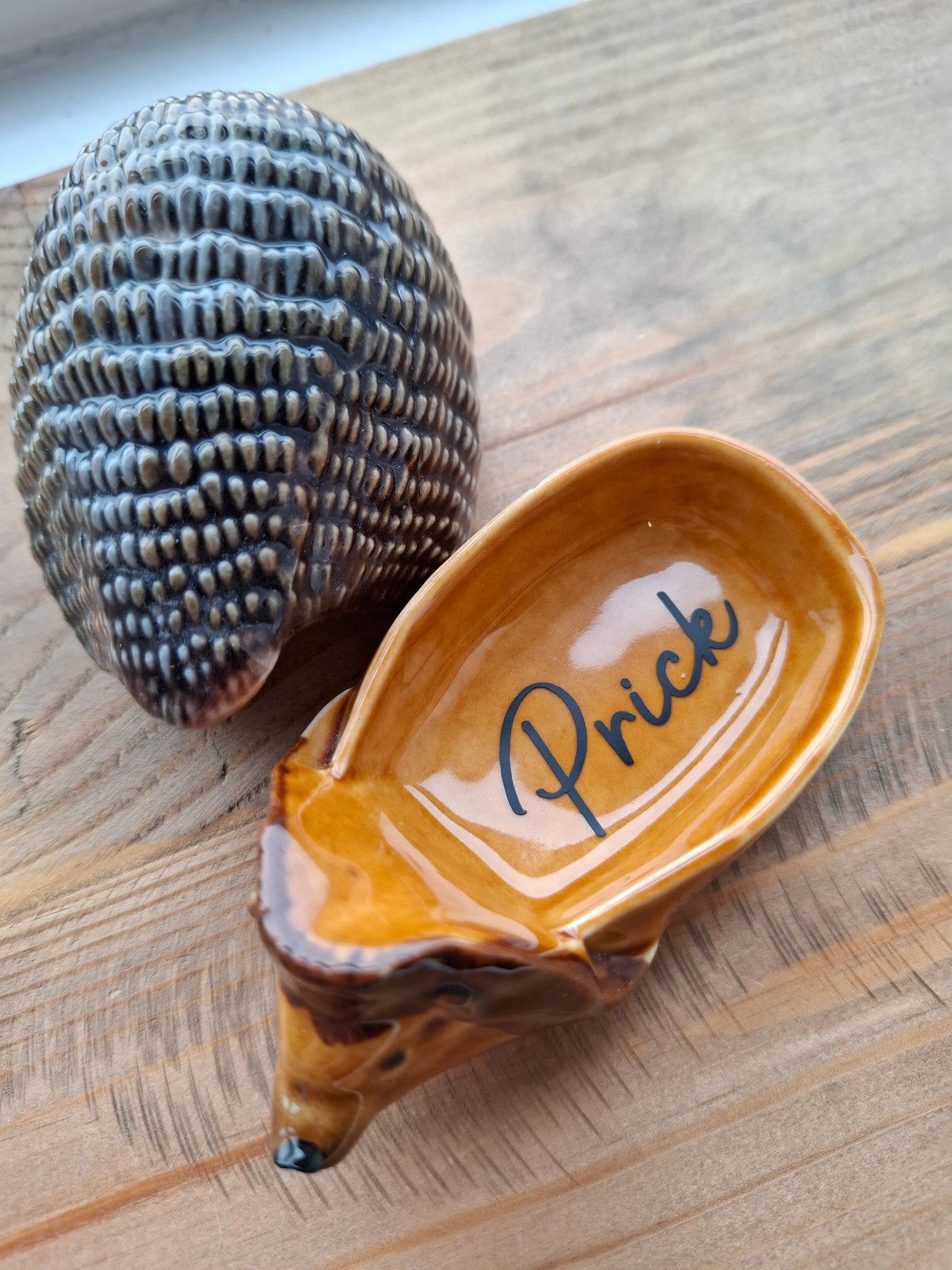 'Prick' Upcycled Wade Hedgehog Trinket Pot