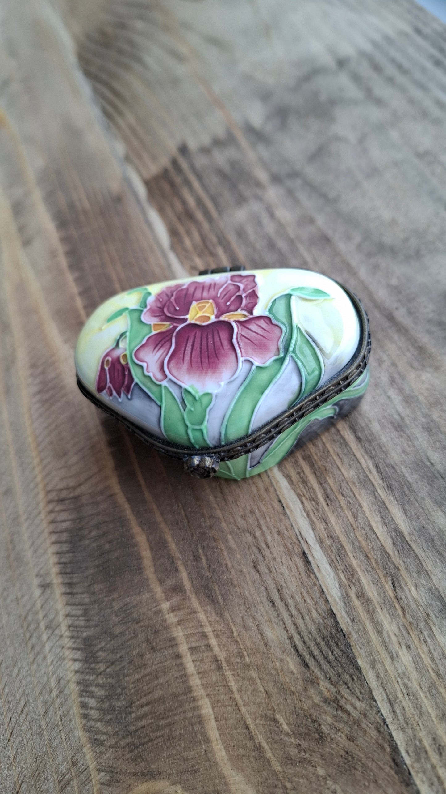 'Cunt' Upcycled Fancy Floral Trinket Pot