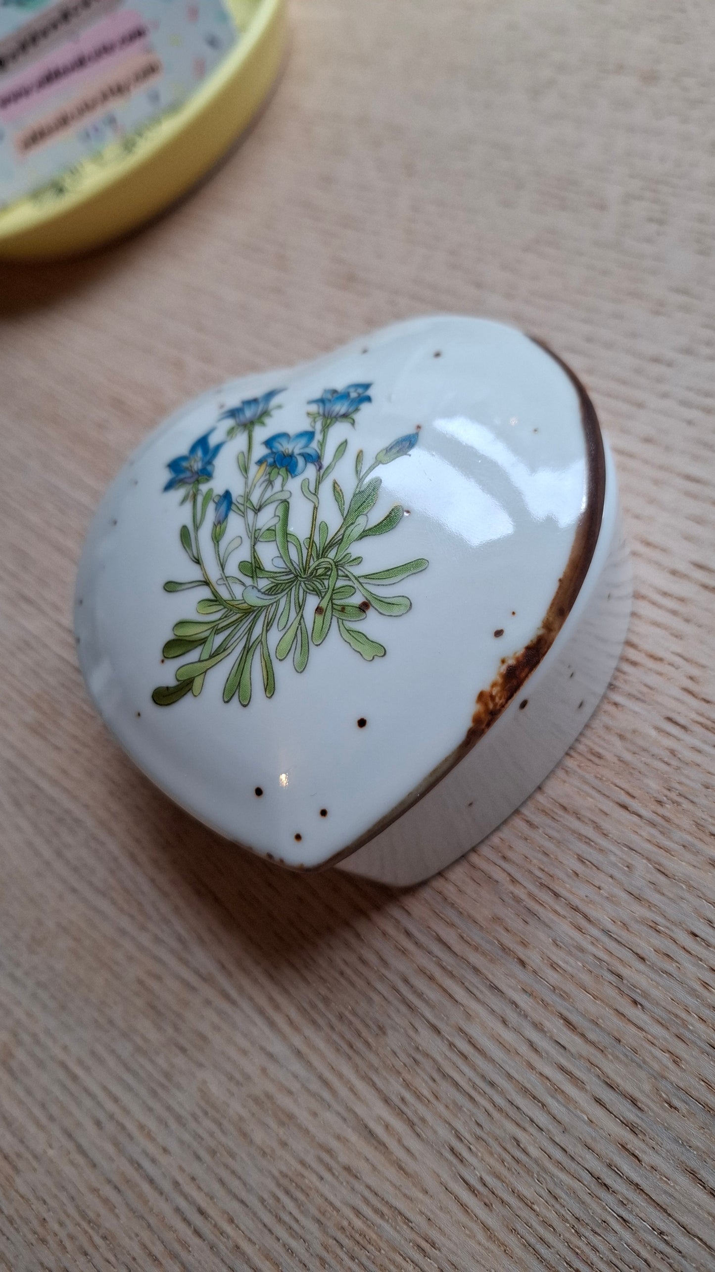 'Arse Hole' Upcycled Heart Shaped Trinket Pot