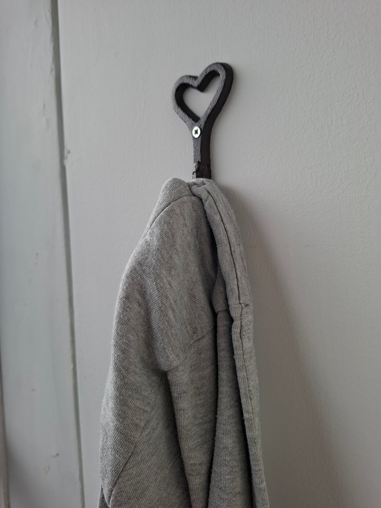 Iron Works Heart Wall Mounted Hook (CGB Giftware)