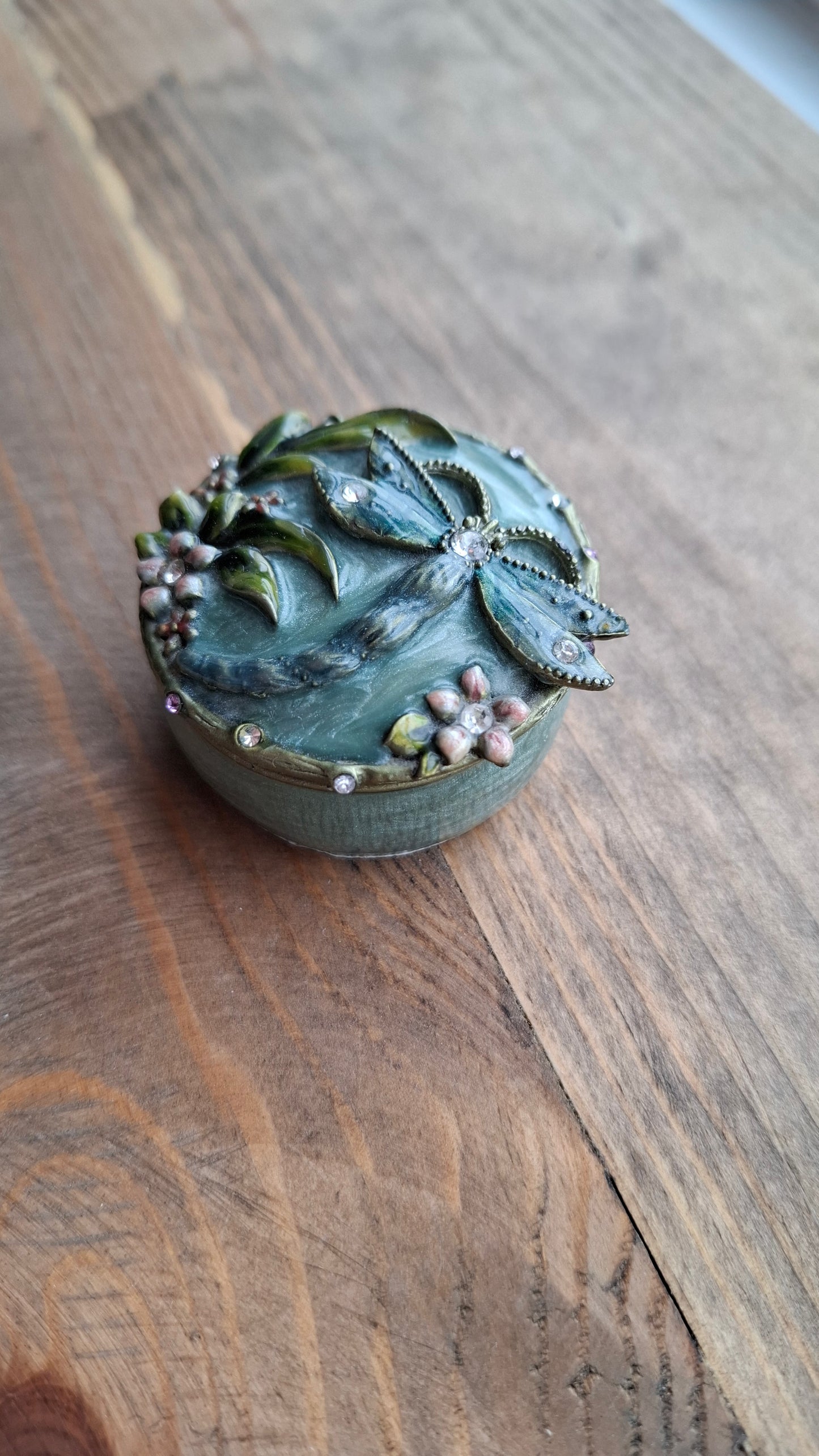 'Cunt' Upcycled Small Dragonfly Trinket Pot