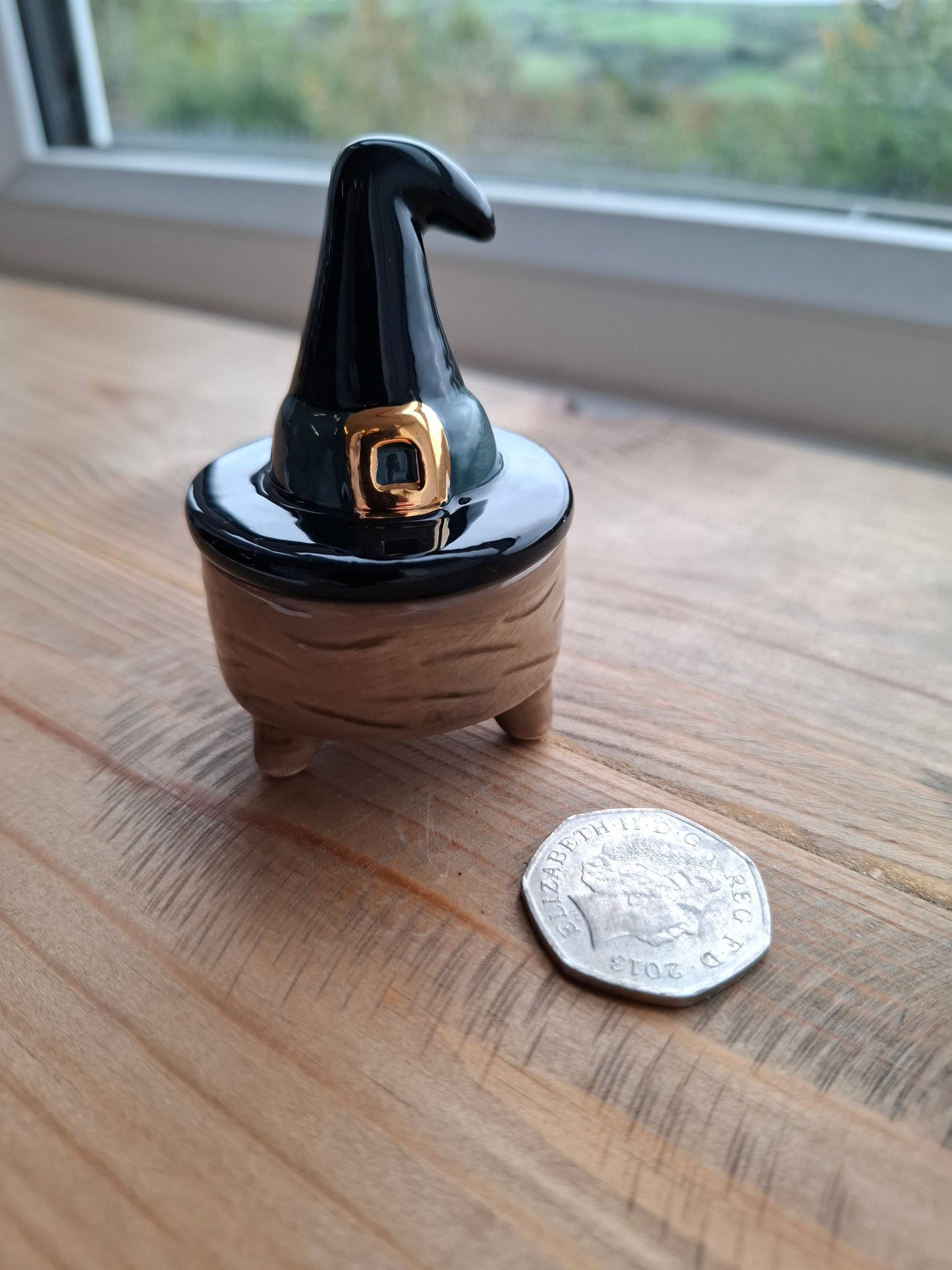 'Cunt/Twat' Upcycled Witches Hat Trinket Pot (MYSTERY)
