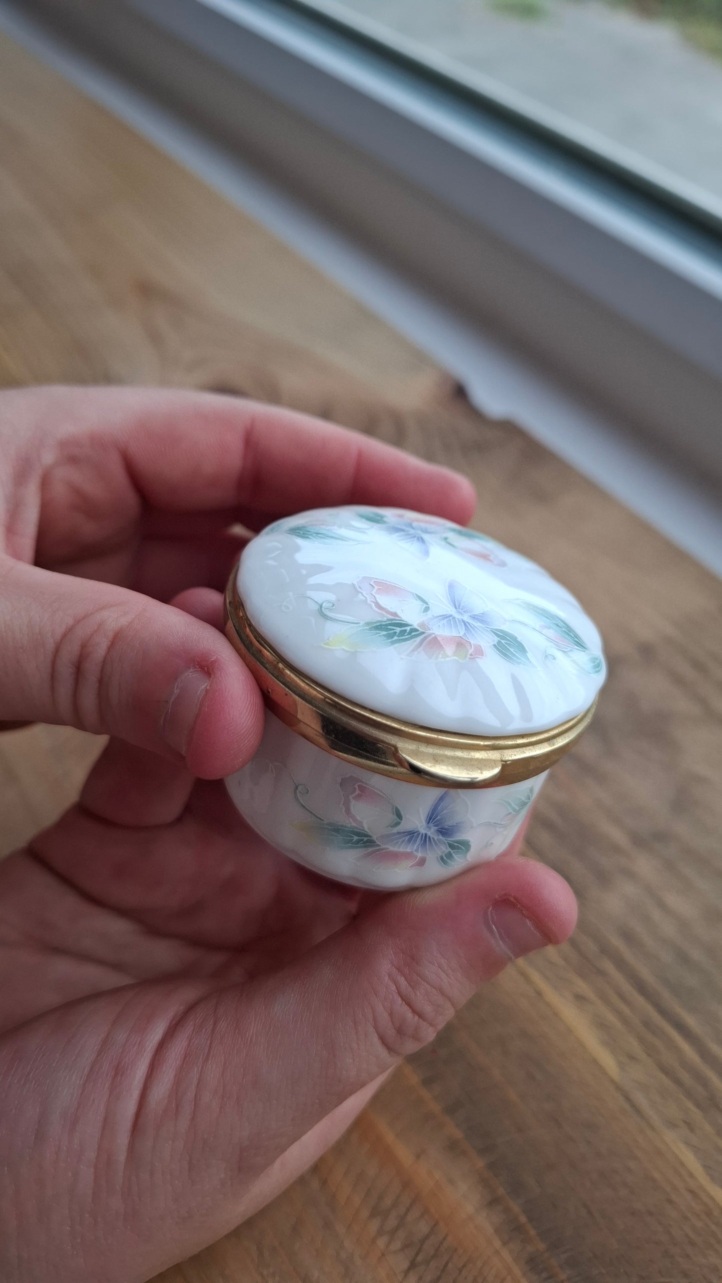 'Cunt' Upcycled Pretty Trinket Pot With Clasp