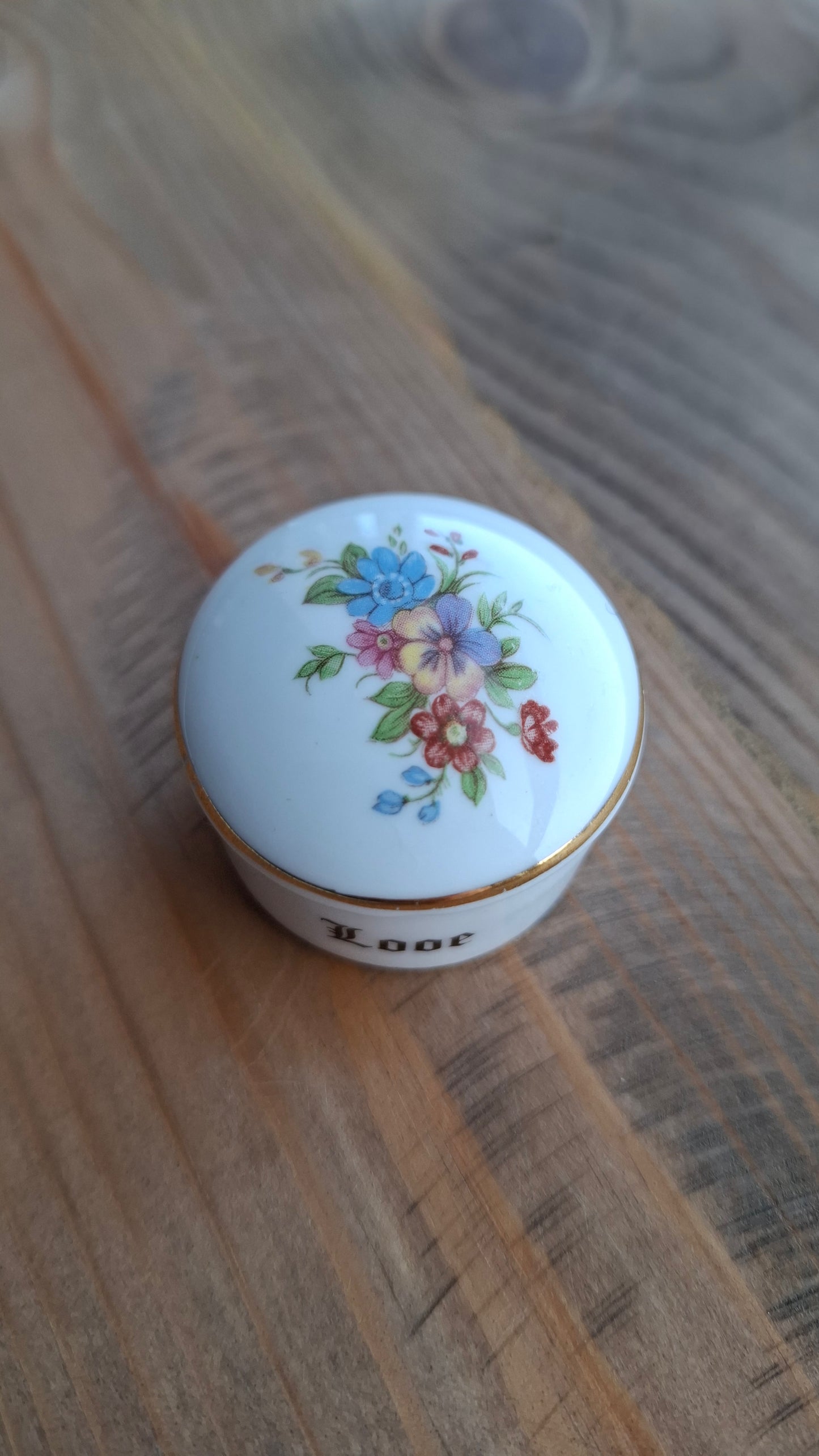 'Cunt' Upcycled TINY Trinket Pot