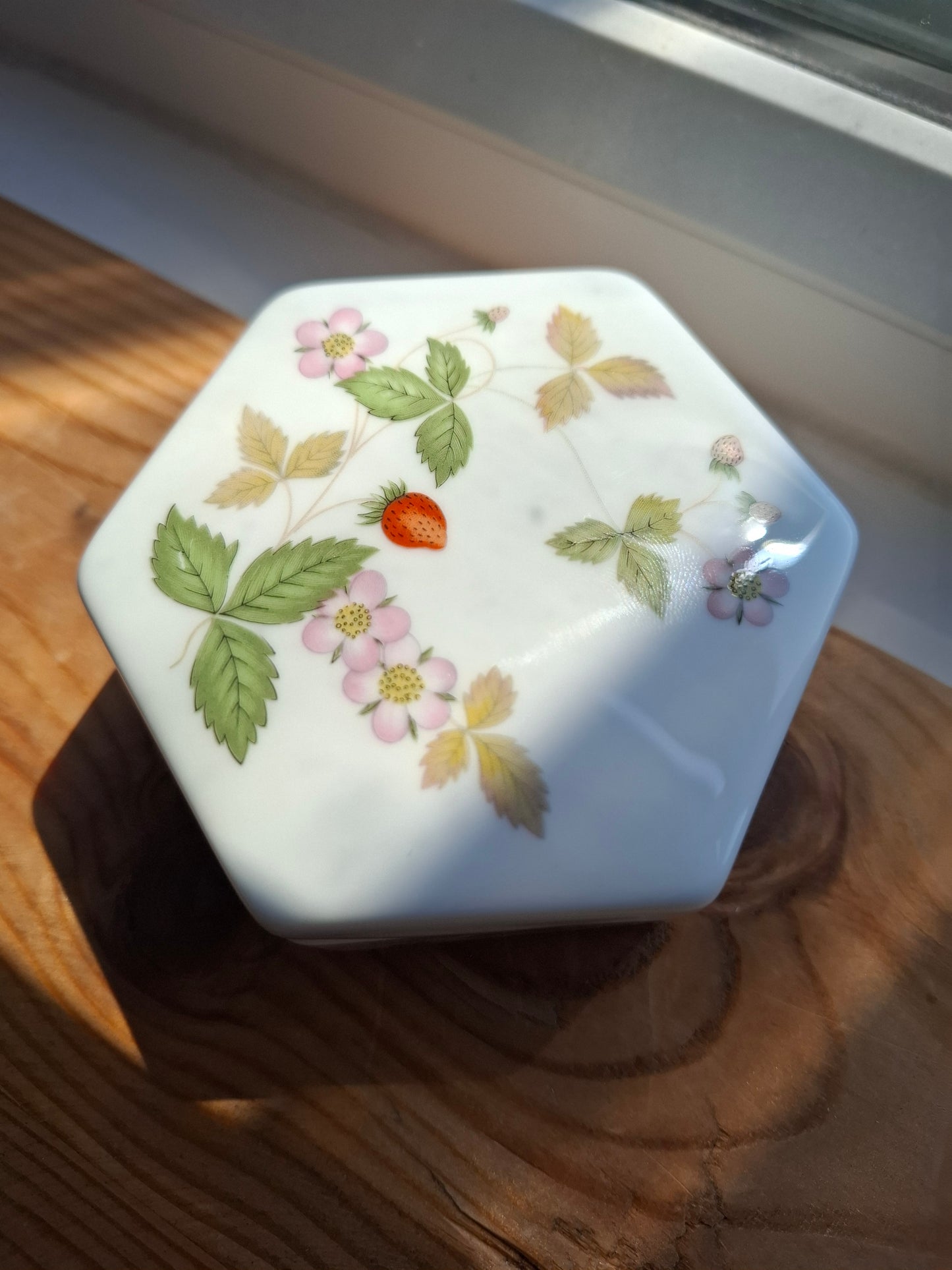 'Clunge' Upcycled Wild Strawberry Trinket Pot