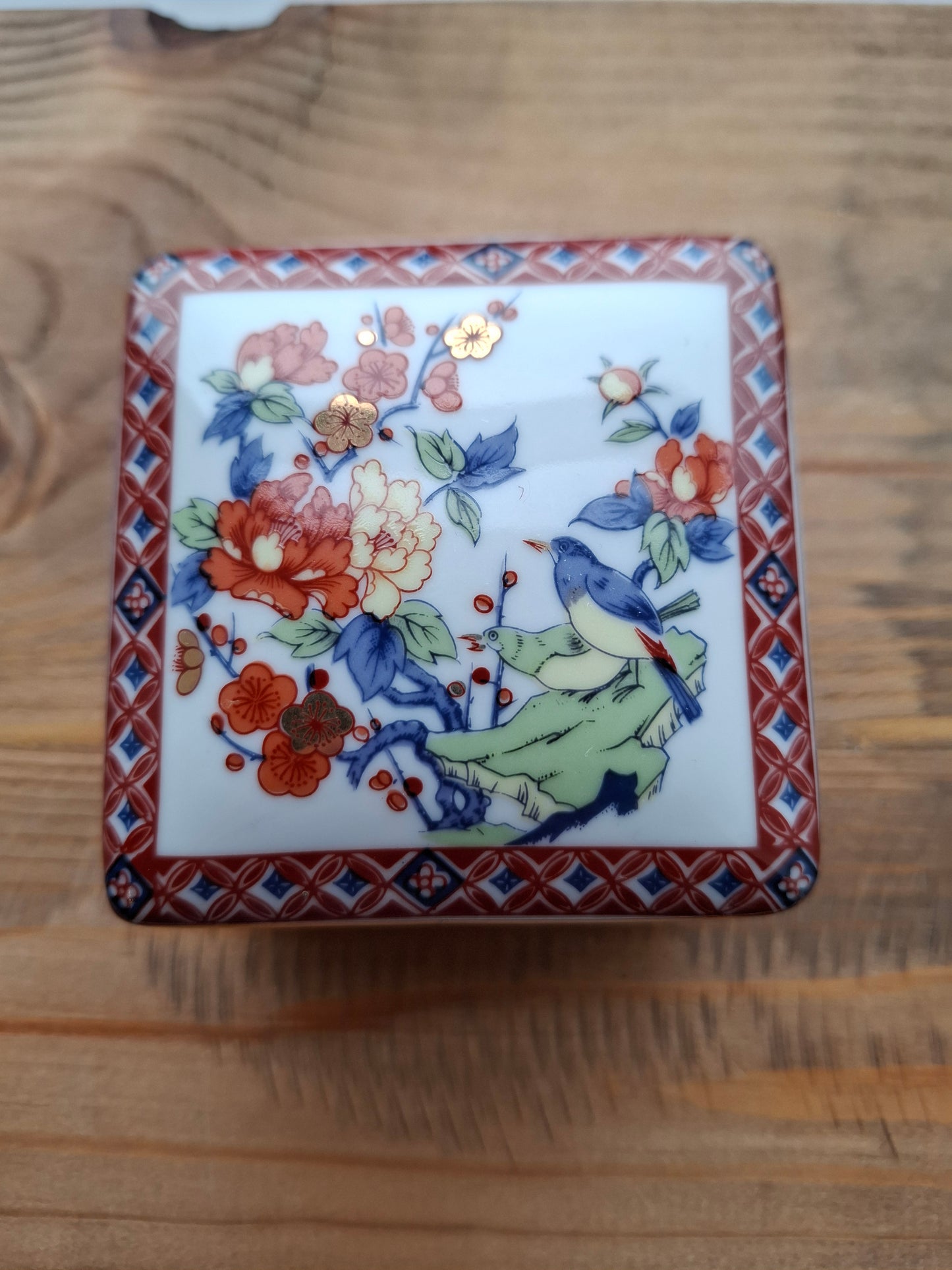 'Bum Hole' Upcycled Colourful Birdy Trinket Pot