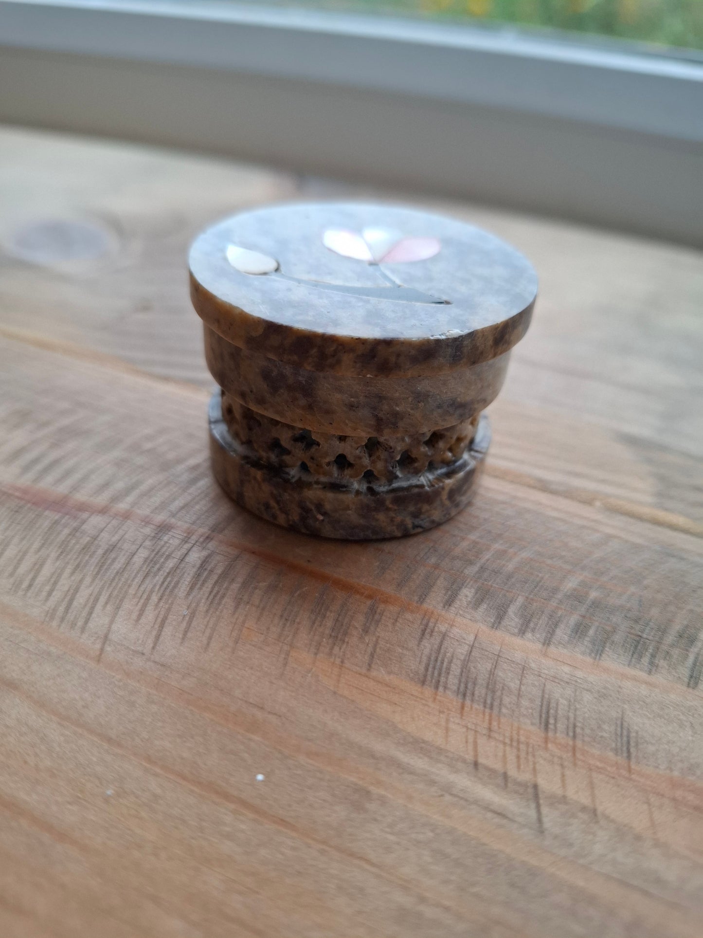 'Twat' Upcycled Small Pretty Stone Trinket Pot
