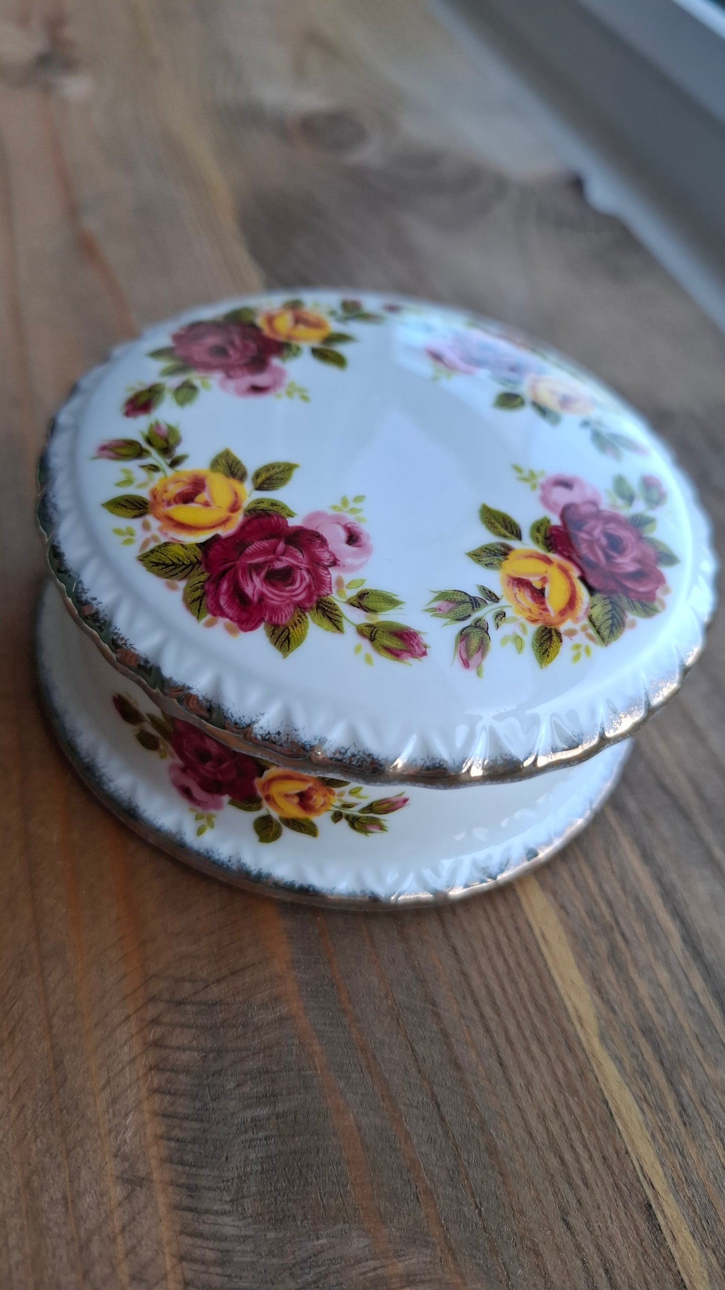 'Sugar Tits' Upcycled Rose Trinket Pot