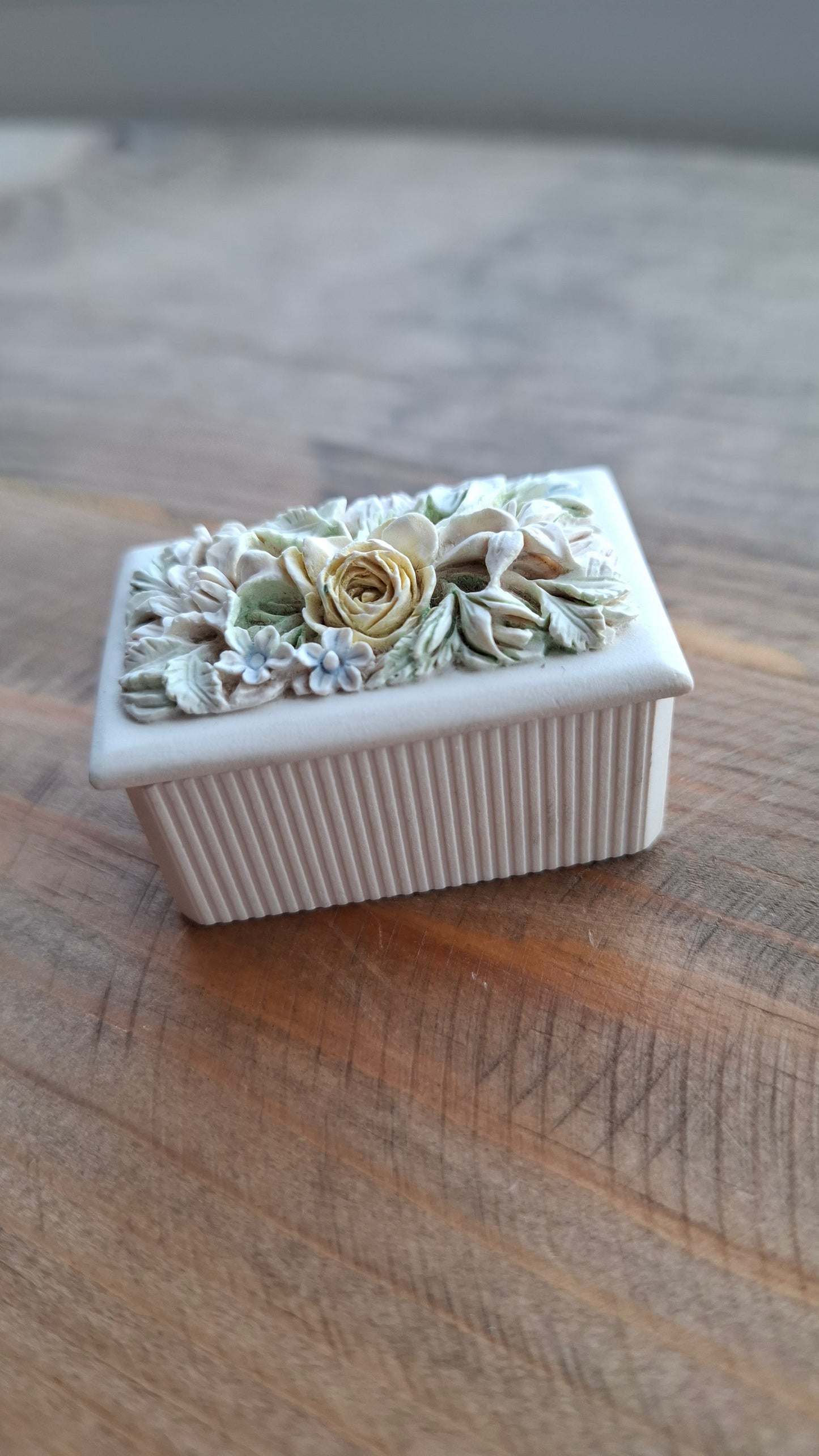 'Cunt' Upcycled Little Rectangular Floral Pot
