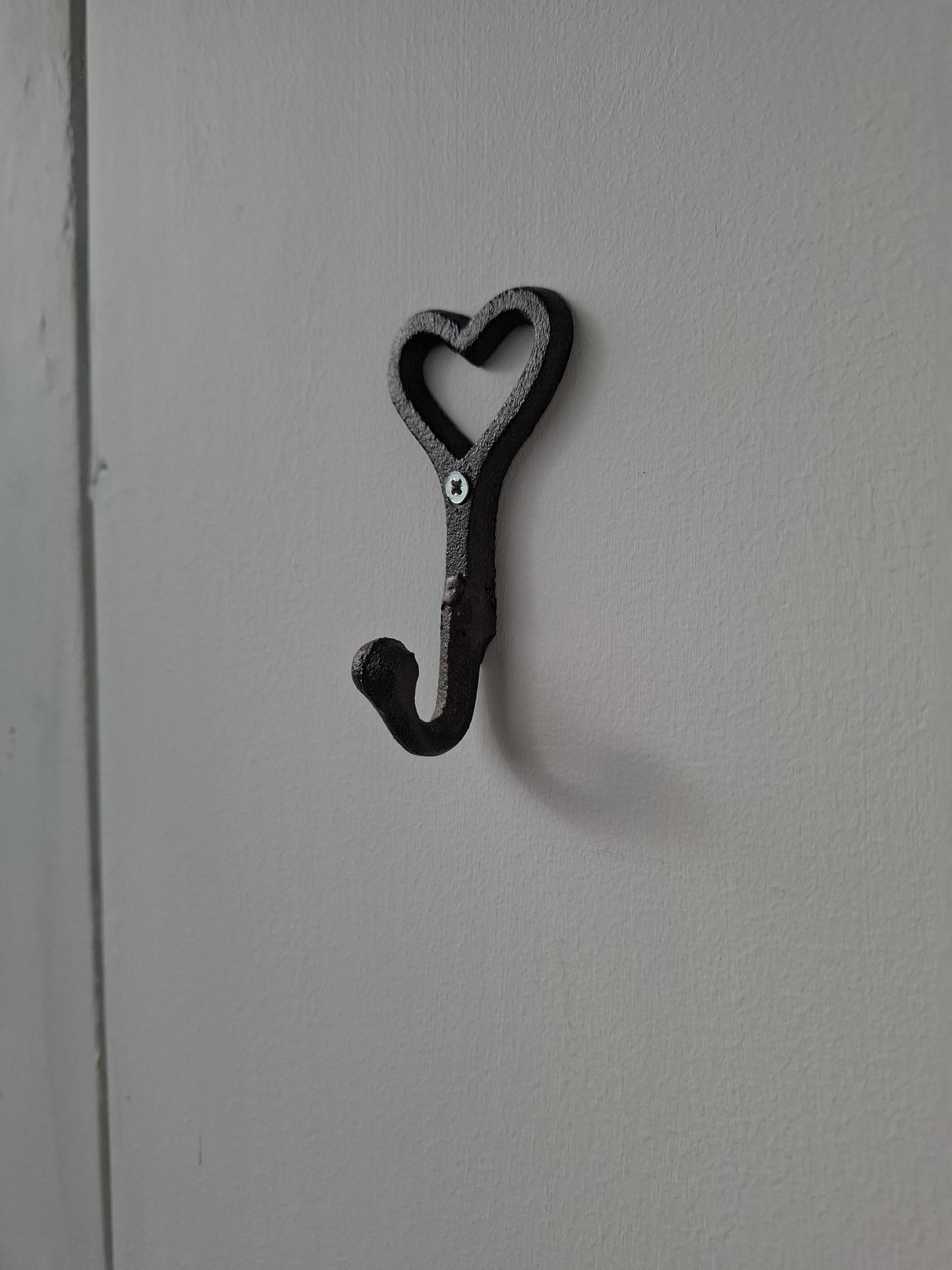 Iron Works Heart Wall Mounted Hook (CGB Giftware)