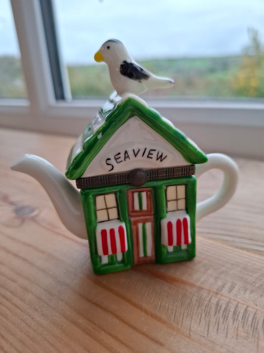 'Cunt' Mini House Teapot Trinket Pot
