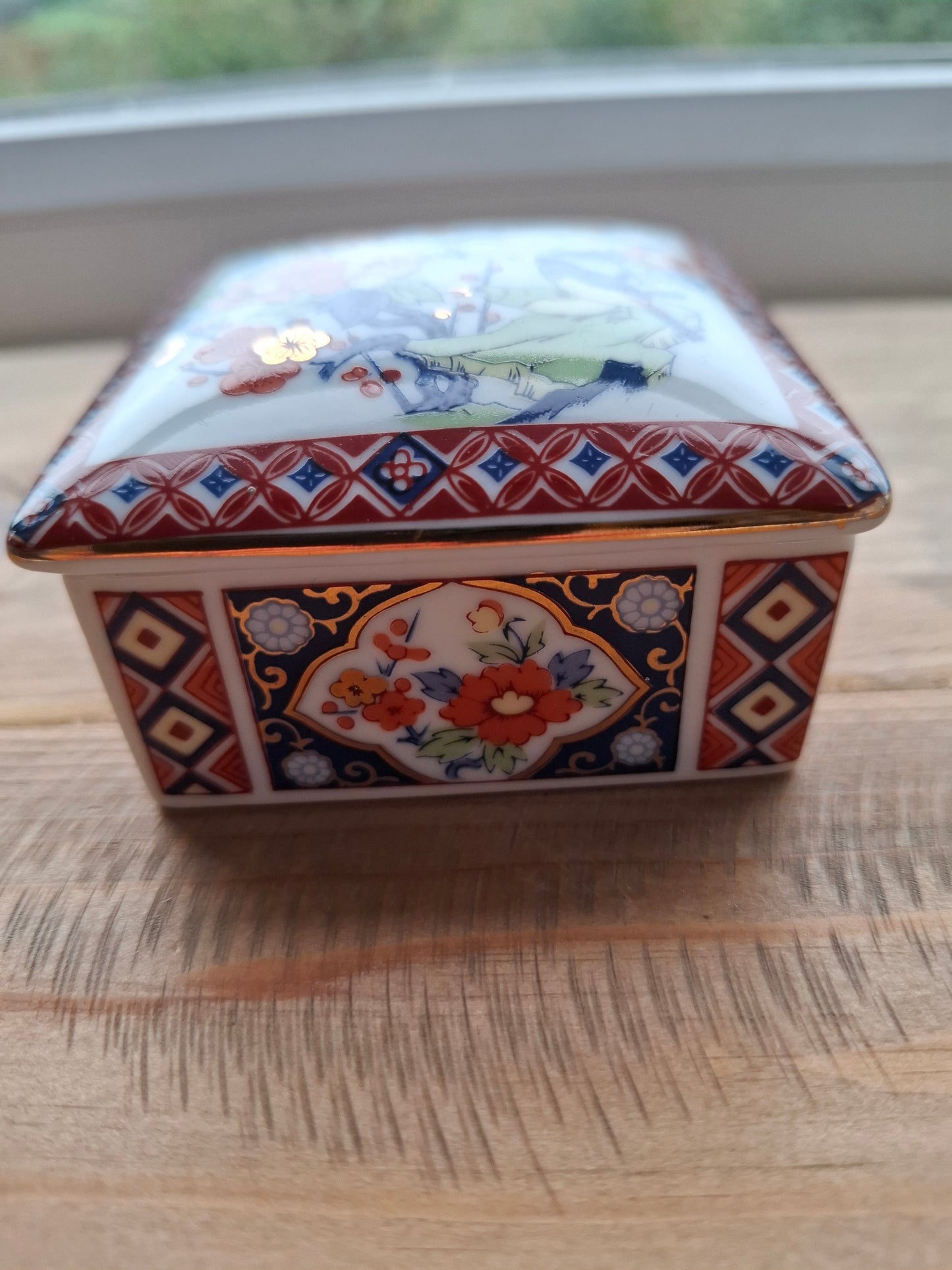 'Bum Hole' Upcycled Colourful Birdy Trinket Pot