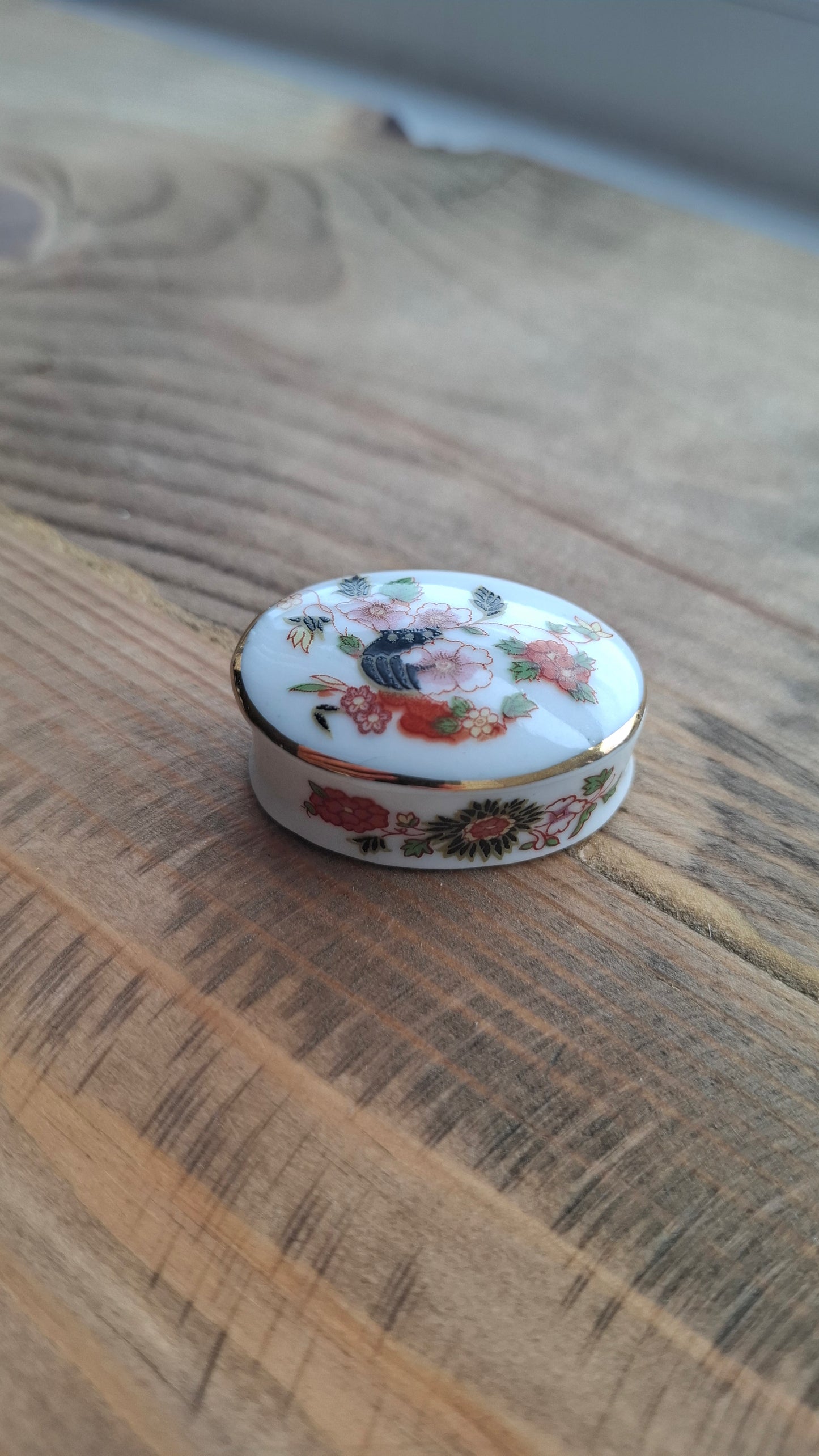 'Cunt' Upcycled TINY Oval Trinket Pot