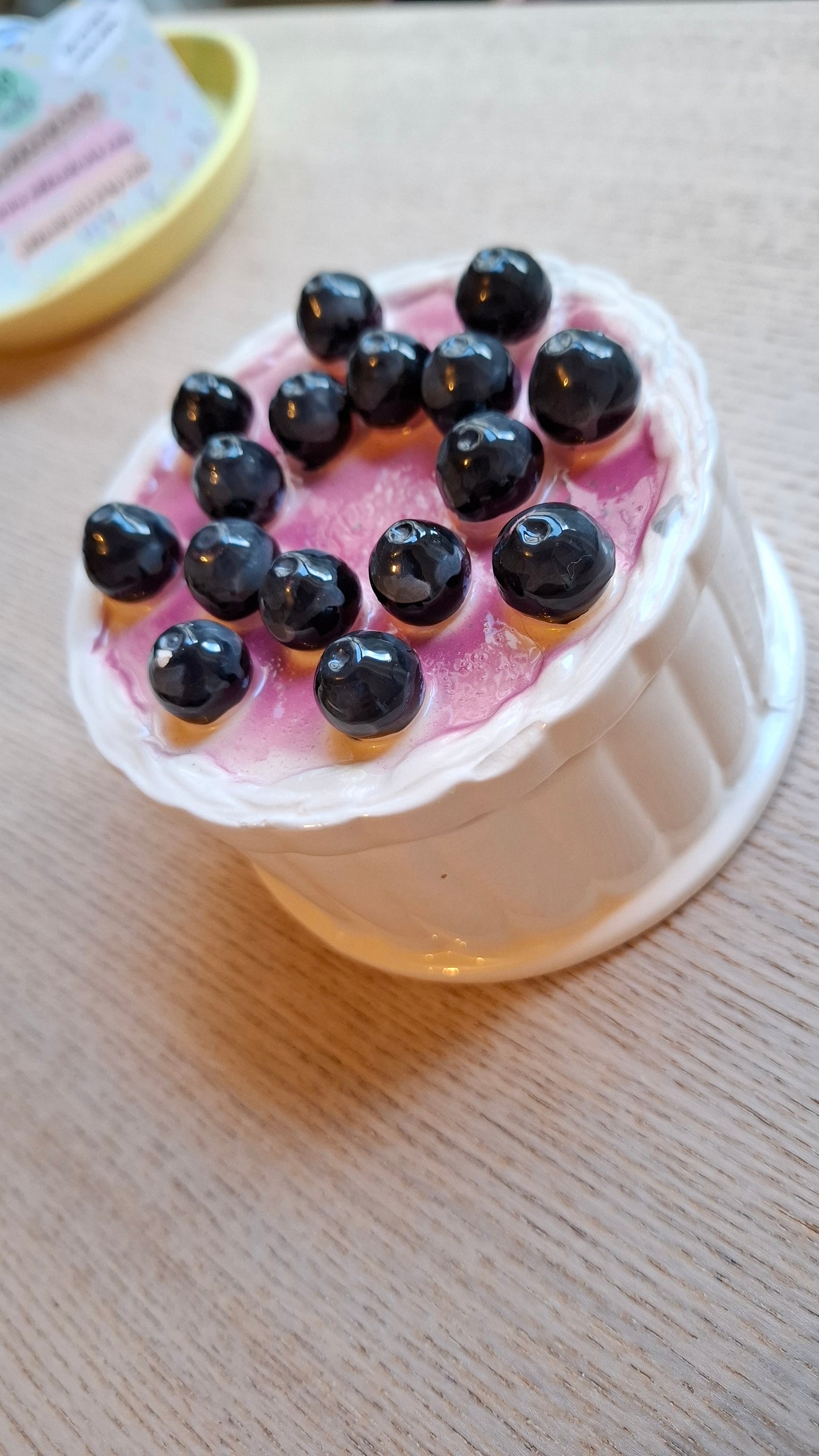 'Cunt' Upcycled Berry Cake Trinket Pot