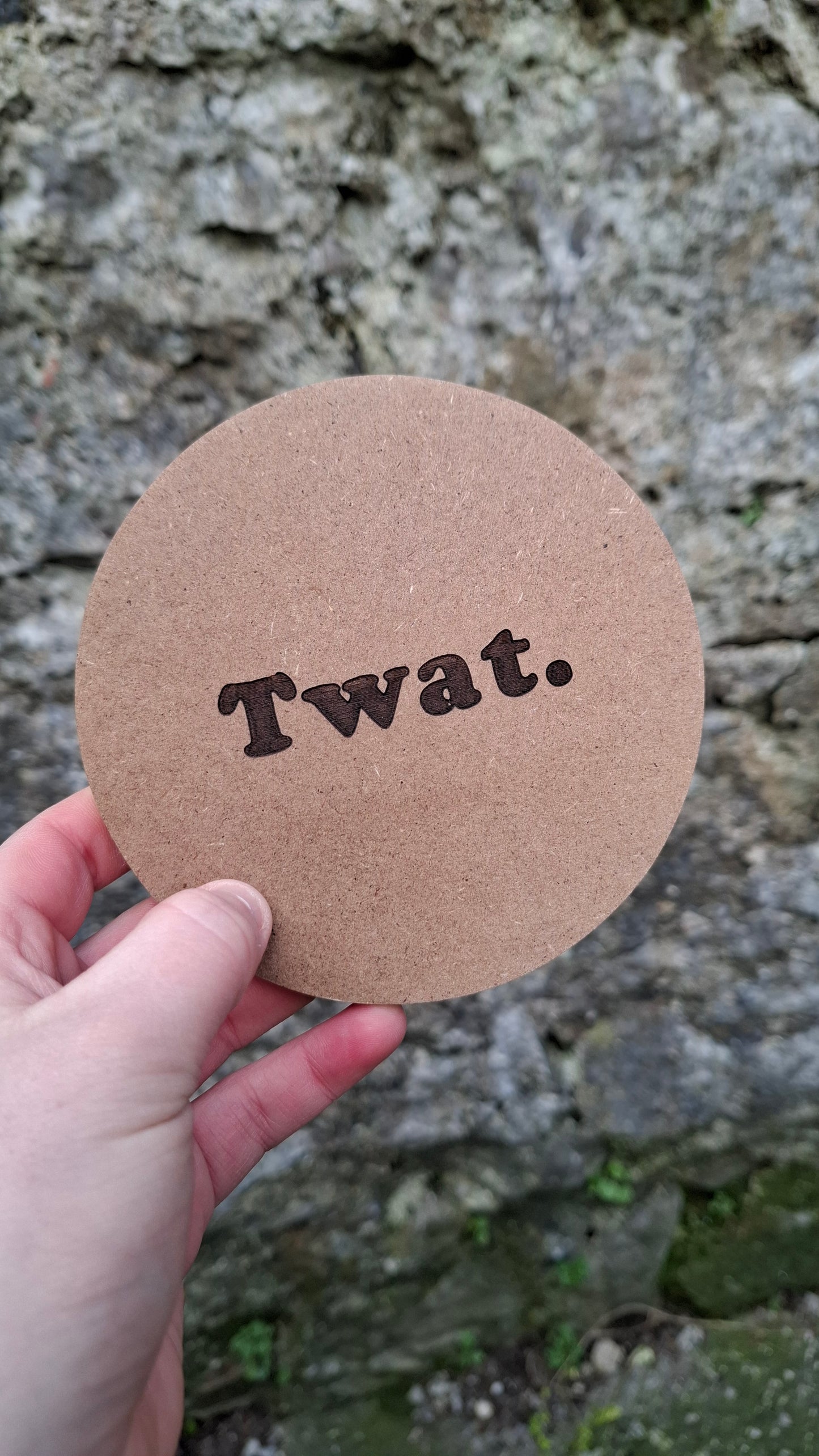 Cursey Coasters (Circle)