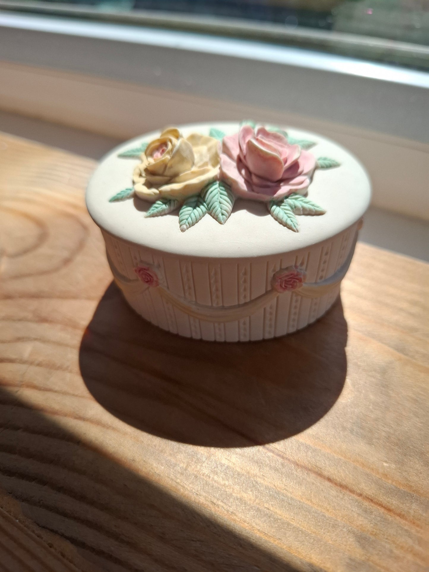 'Cunt' Rose Oval Shaped Trinket Pot