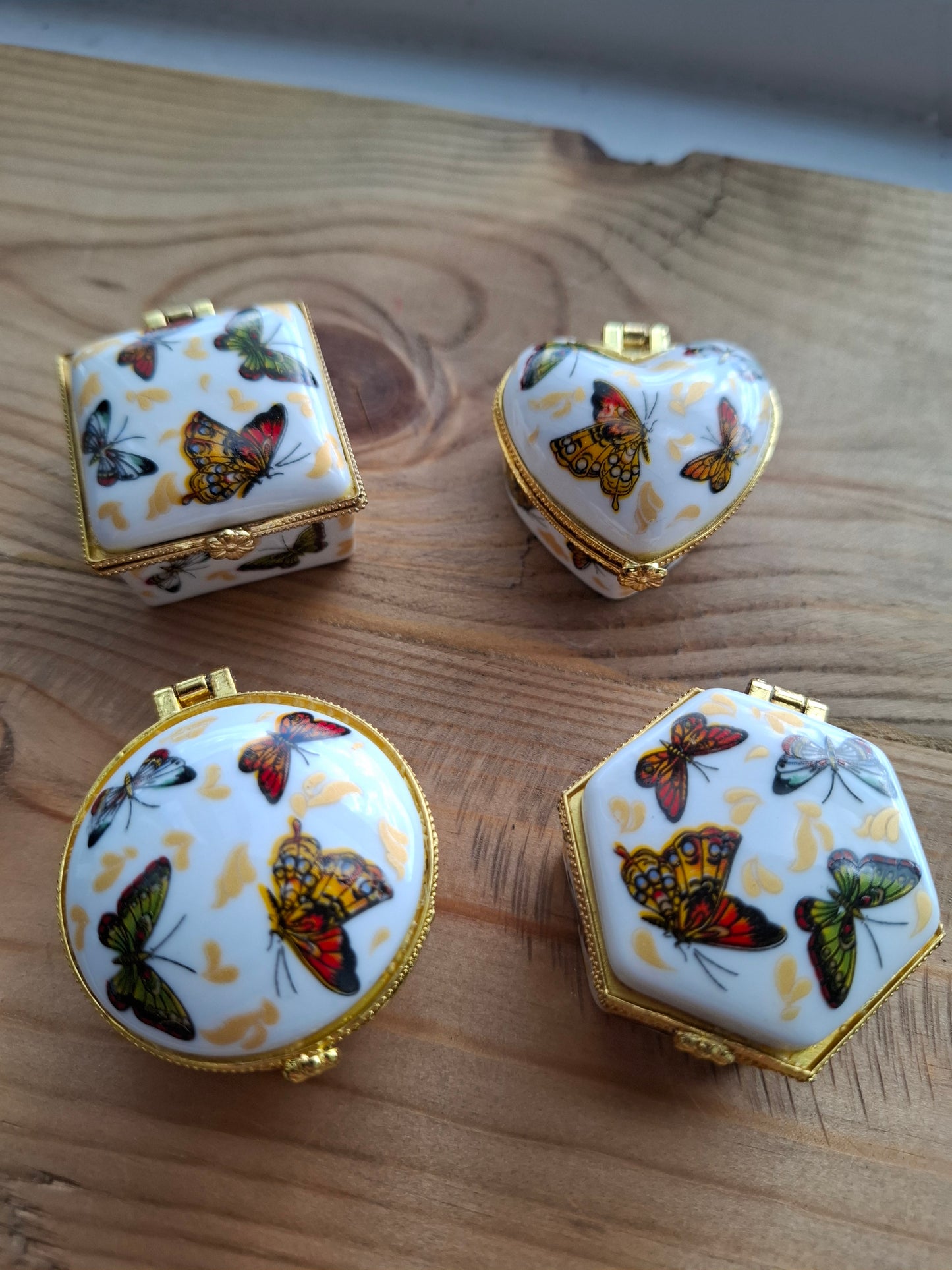 'Twat' Upcycled Mini Butterfly Trinket/Pill Pot