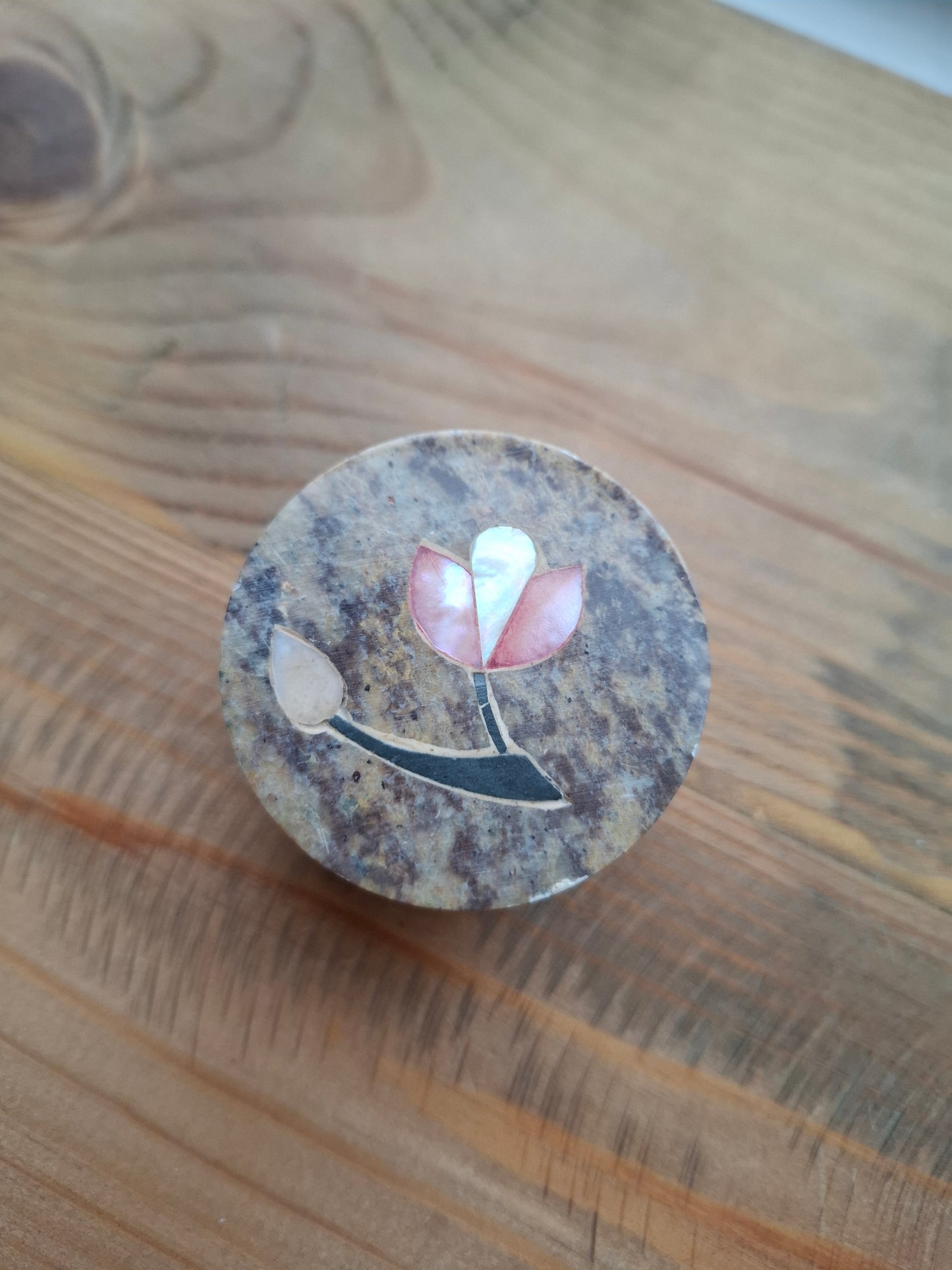 'Twat' Upcycled Small Pretty Stone Trinket Pot