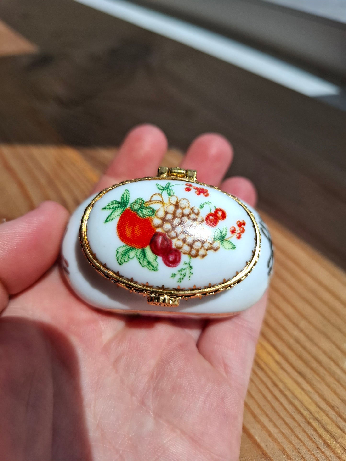 'Cunt' Upcycled Little White Chest Trinket Pot