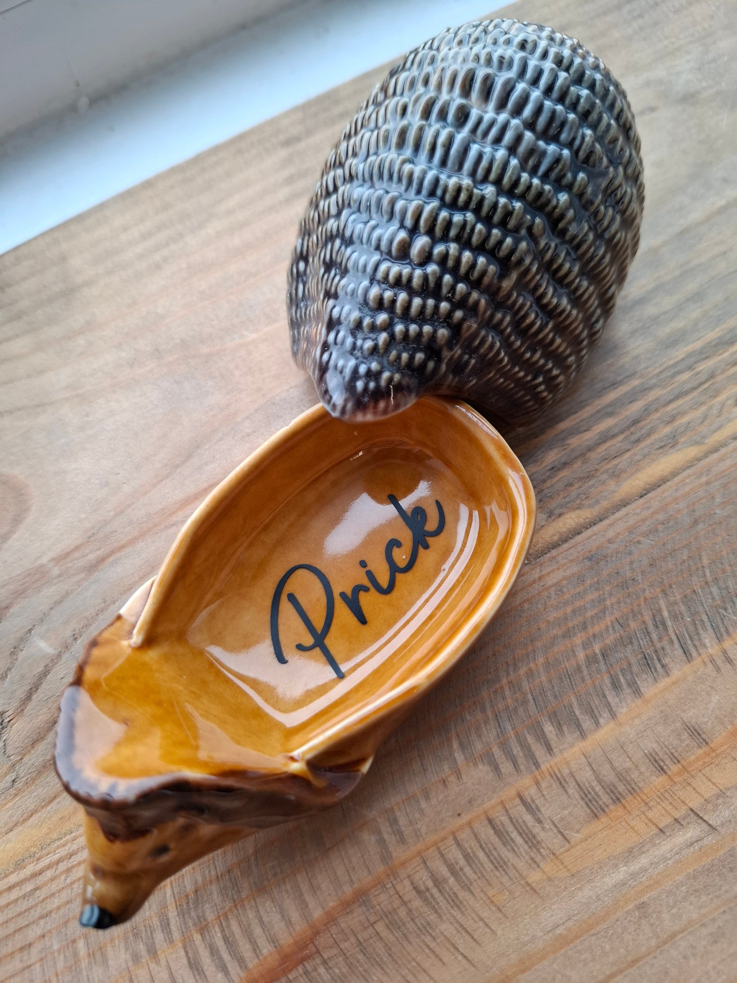 'Prick' Upcycled Wade Hedgehog Trinket Pot