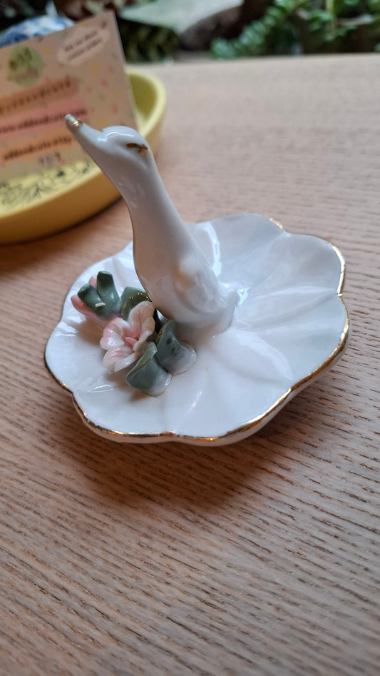 Cute Duck Ring Dish/Tree
