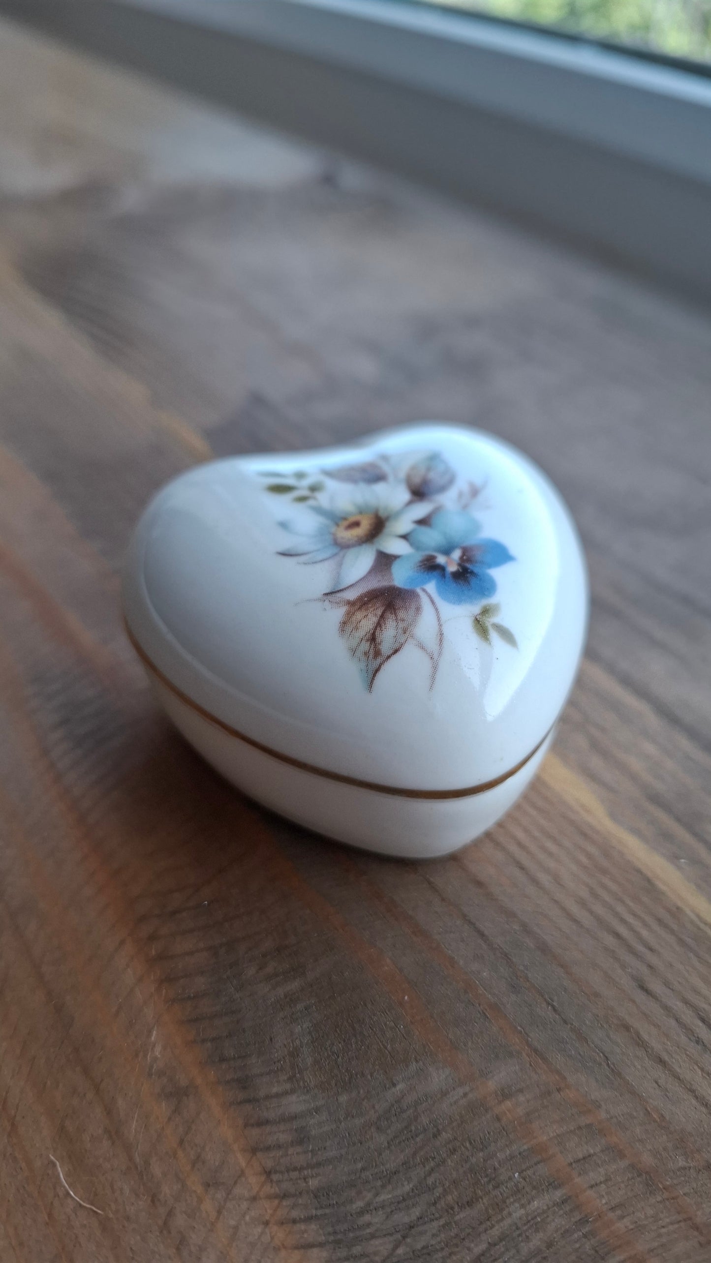 'Cunt' Upcycled Small Heart Shaped Trinket Pot