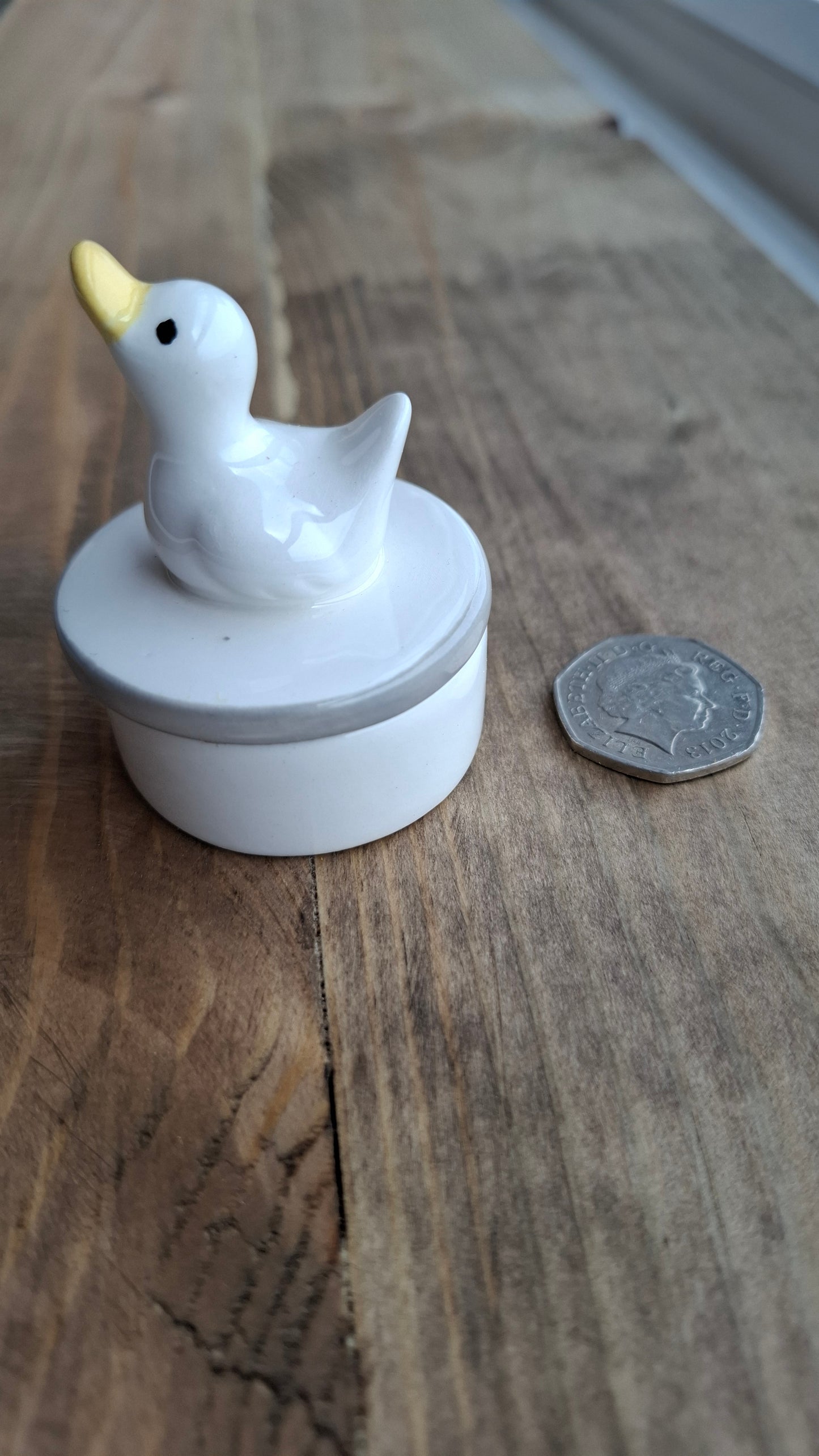 'Cunt' Upcycled Little Duck Trinket Pot