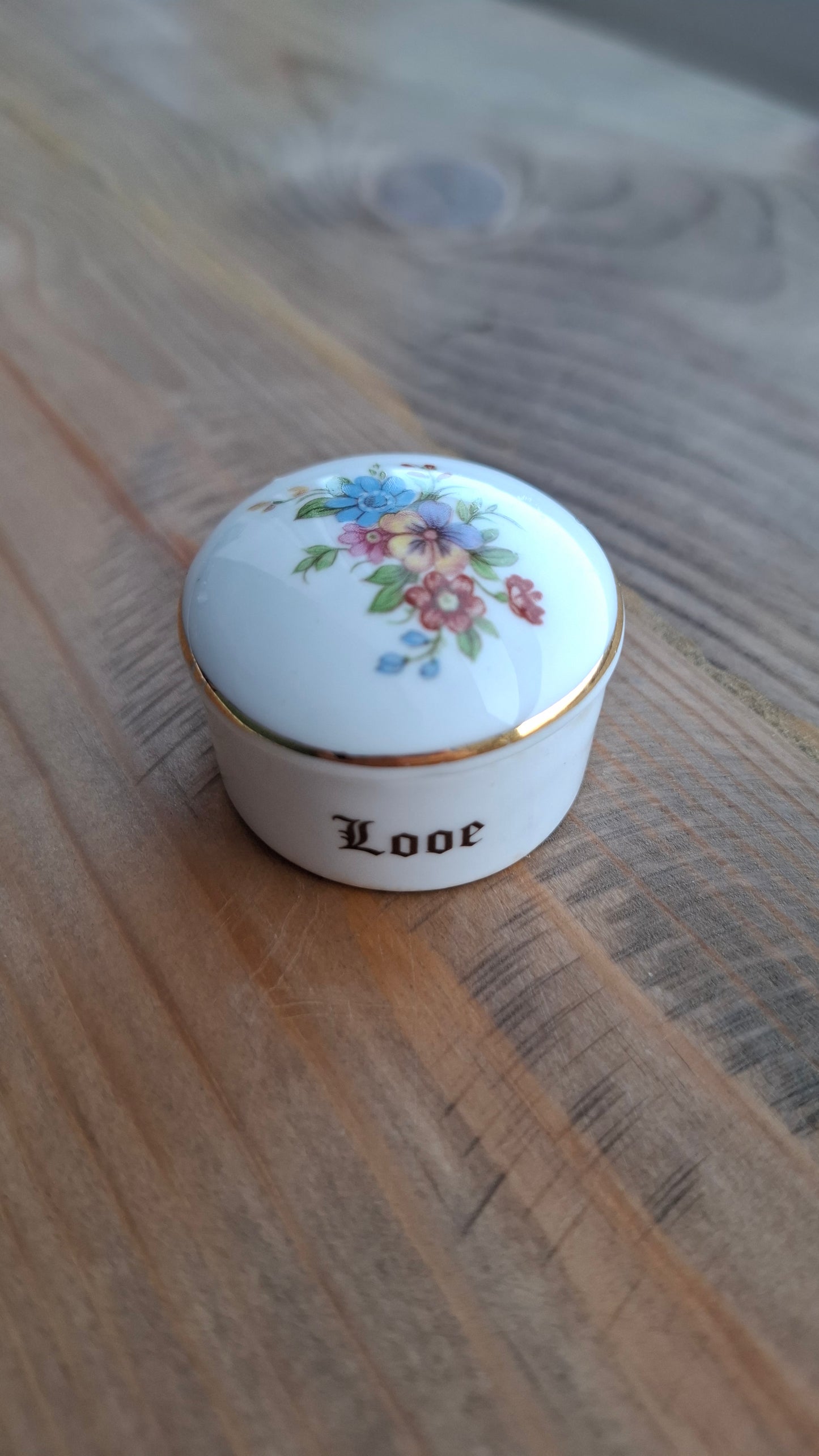 'Cunt' Upcycled TINY Trinket Pot