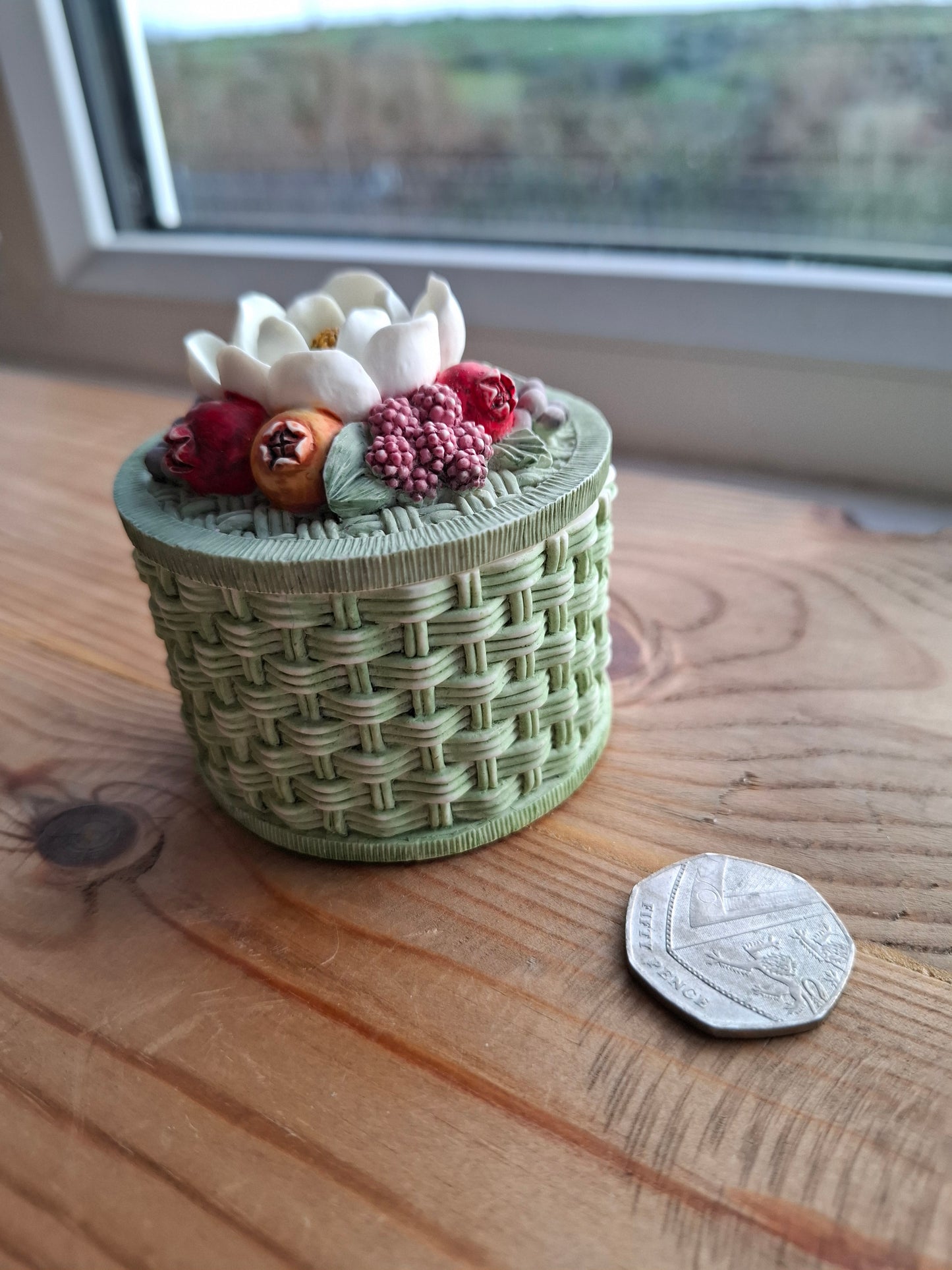 'Twat' Upcycled Flower/Fruit Trinket Pot