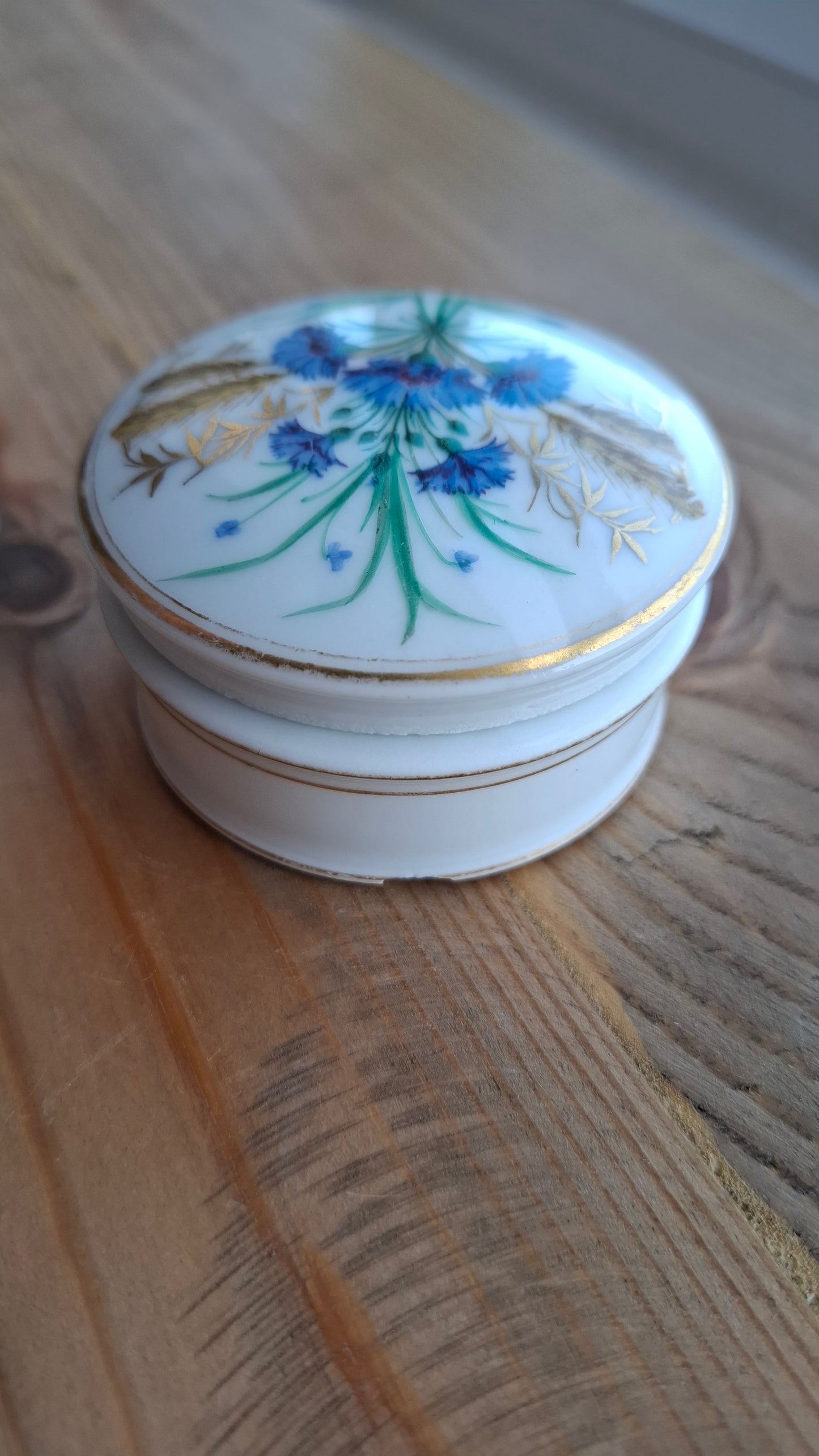 'Cunt' Upcycled Small but Chunky Trinket Pot (CHIP ON BOTTOM OF BASE)