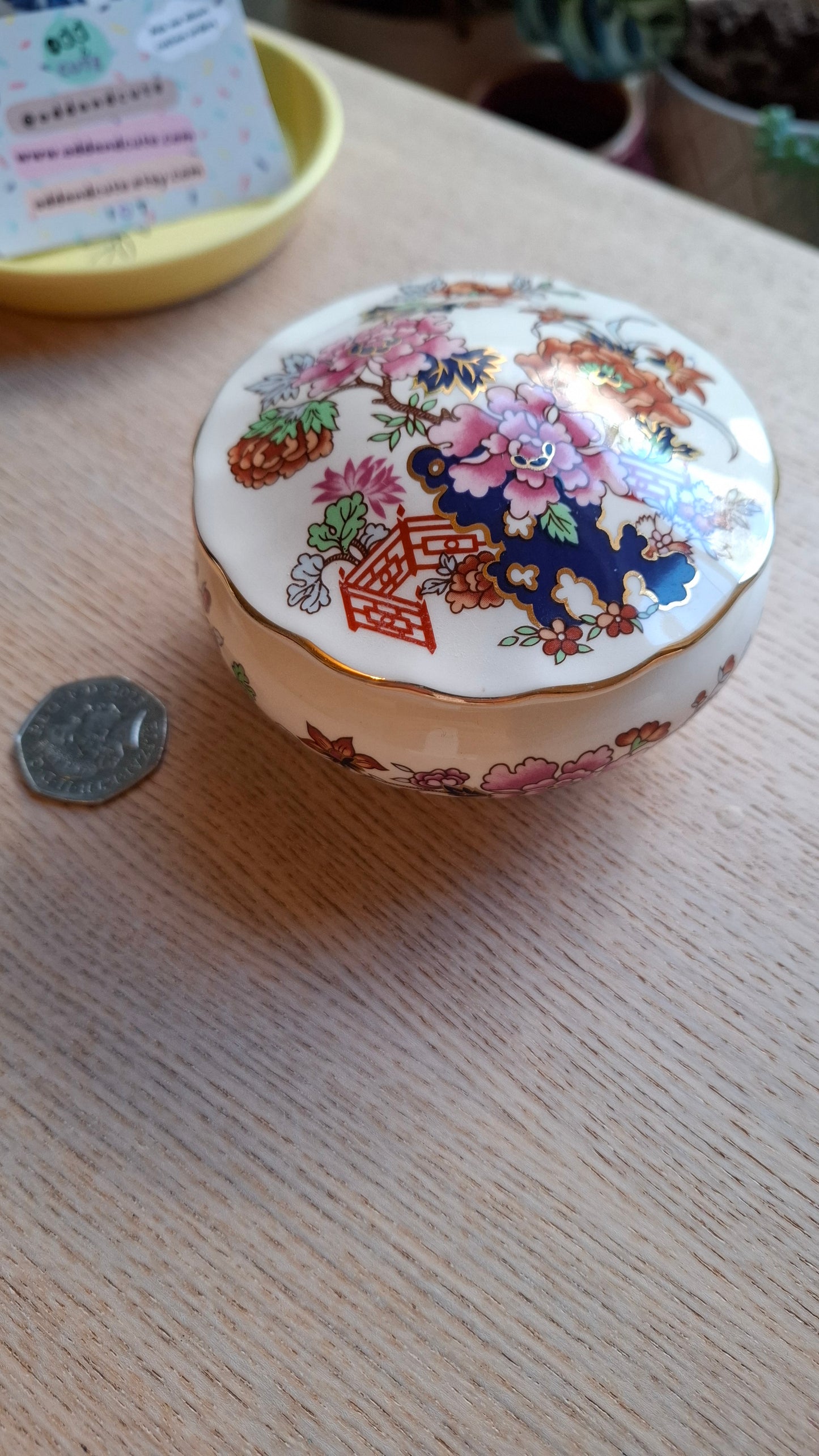 'Piss Flaps' Upcycled Fancy Trinket Pot