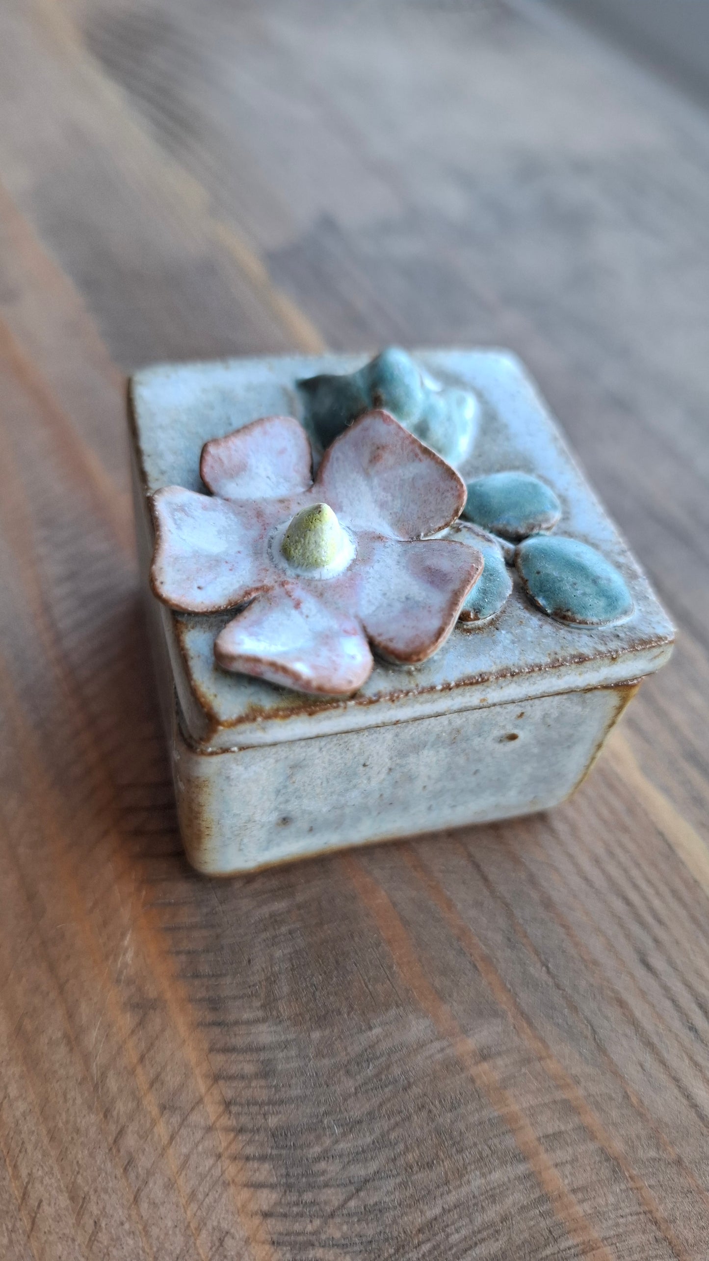 'Cunt' Upcycled Small Square Trinket Pot