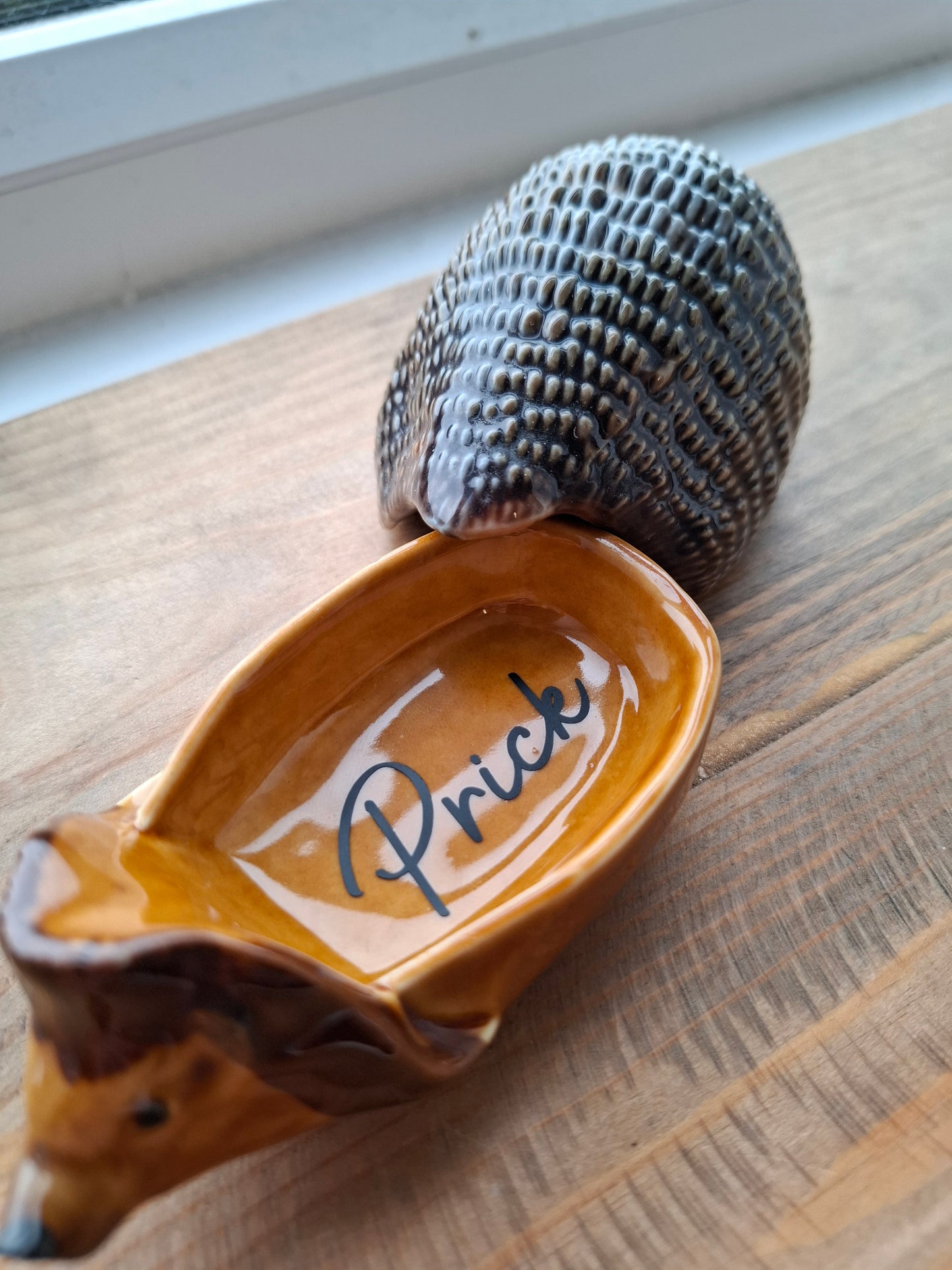 'Prick' Upcycled Wade Hedgehog Trinket Pot
