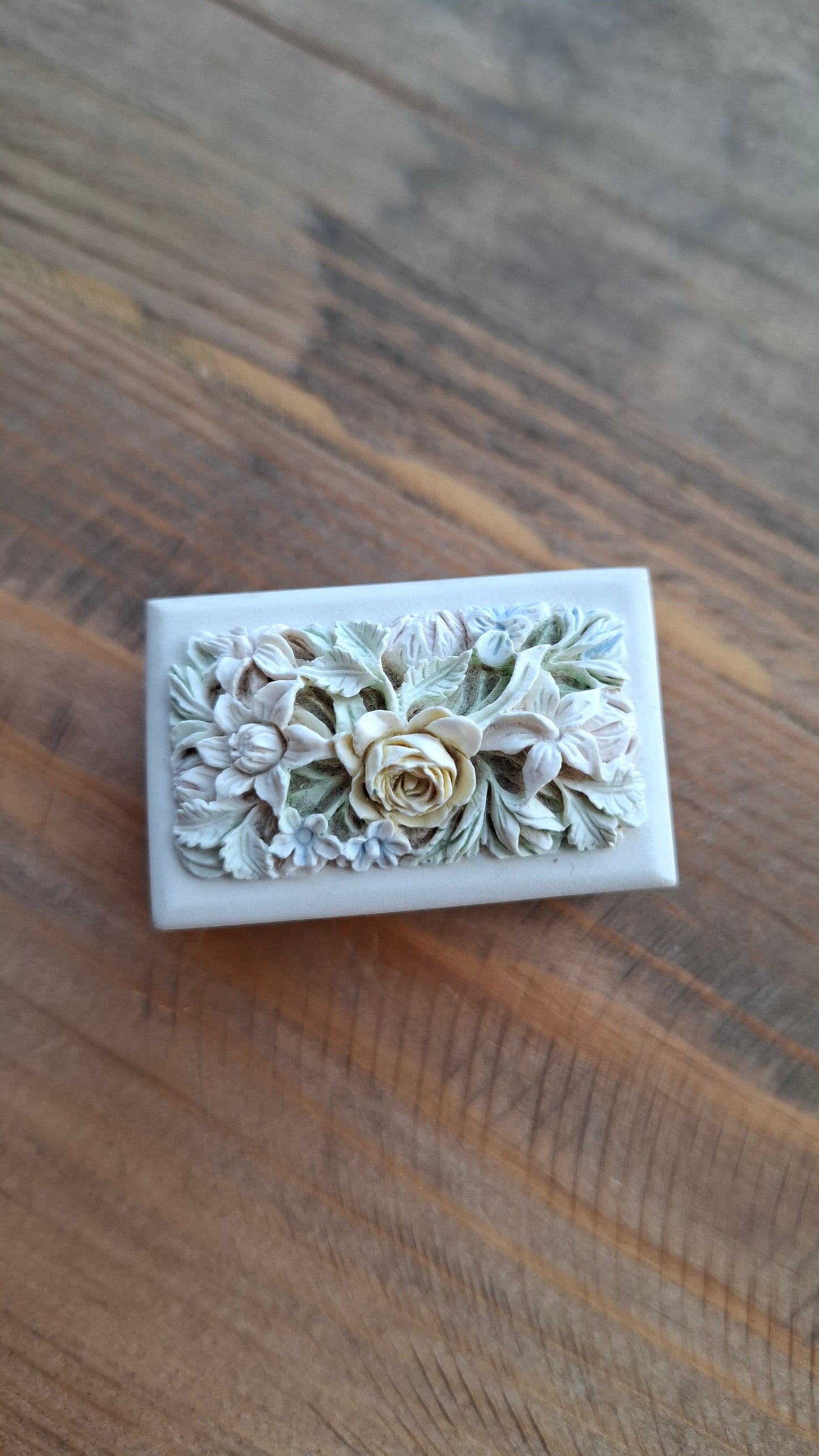 'Cunt' Upcycled Little Rectangular Floral Pot