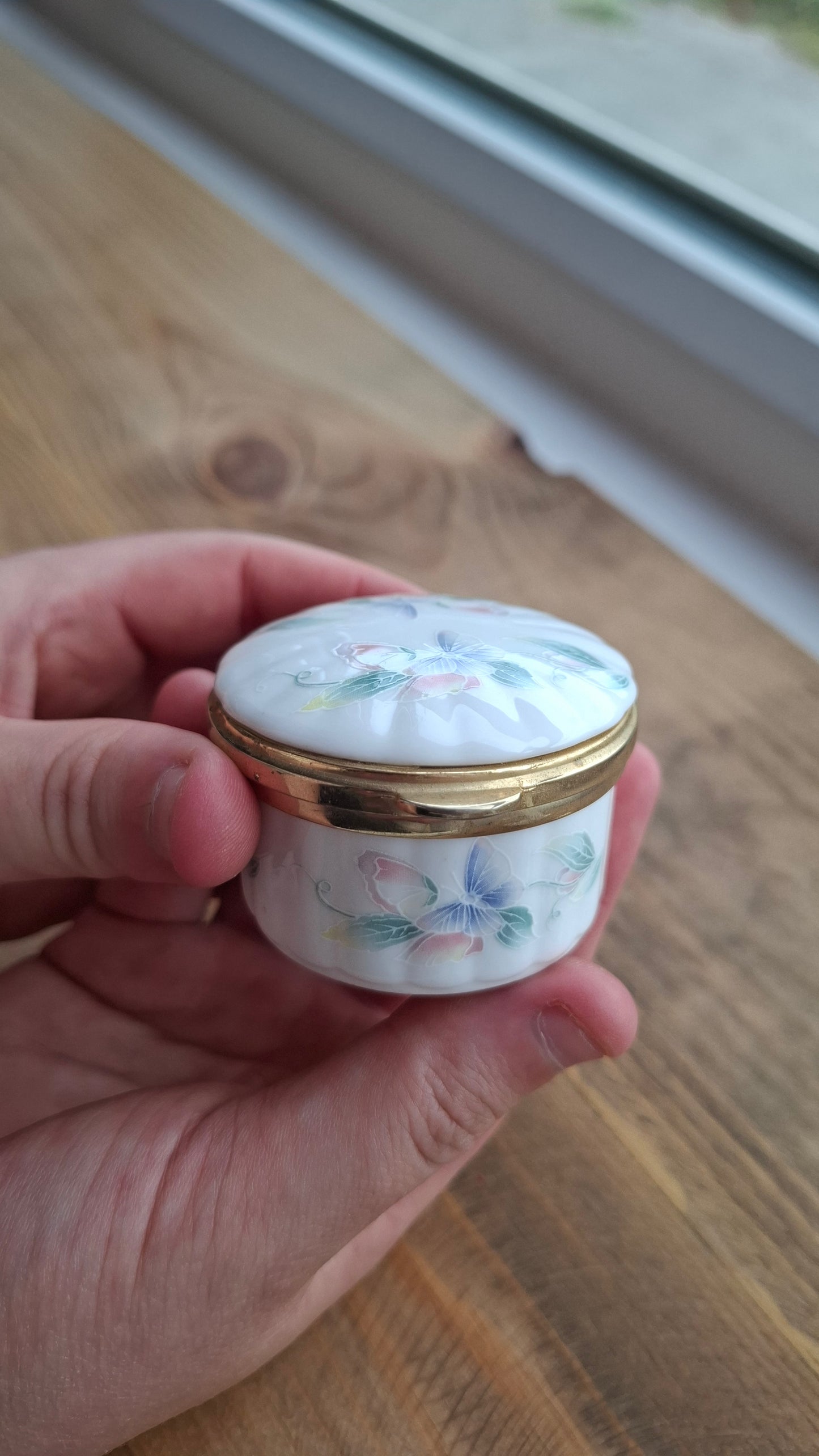 'Cunt' Upcycled Pretty Trinket Pot With Clasp