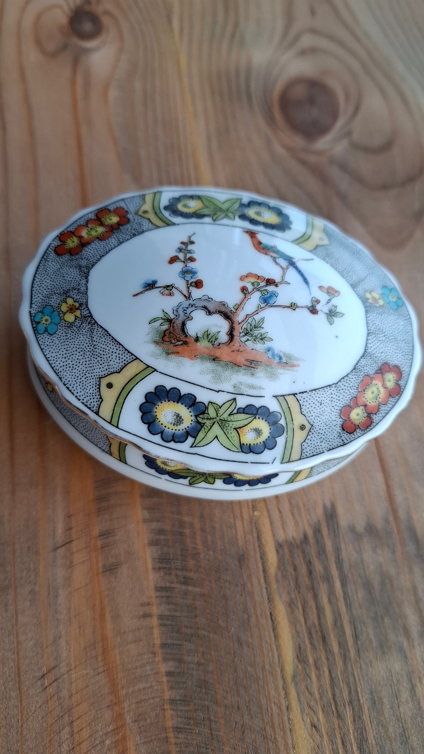 'Knob Head' Upcycled Oval Shaped Trinket Pot