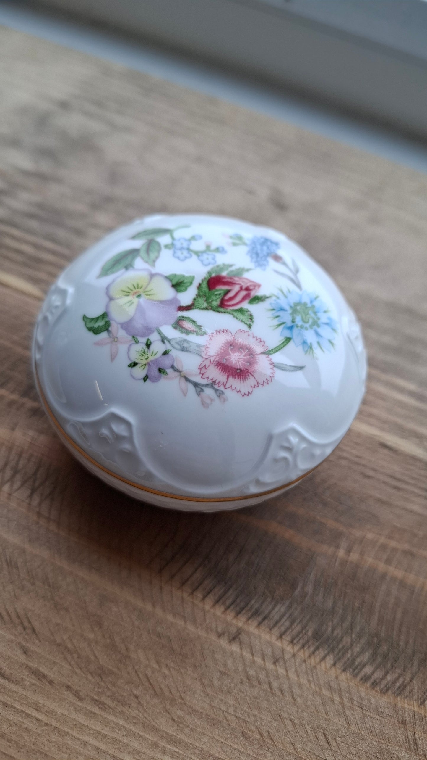 'Cunt' Upcycled Pretty Aynsley Trinket Pot