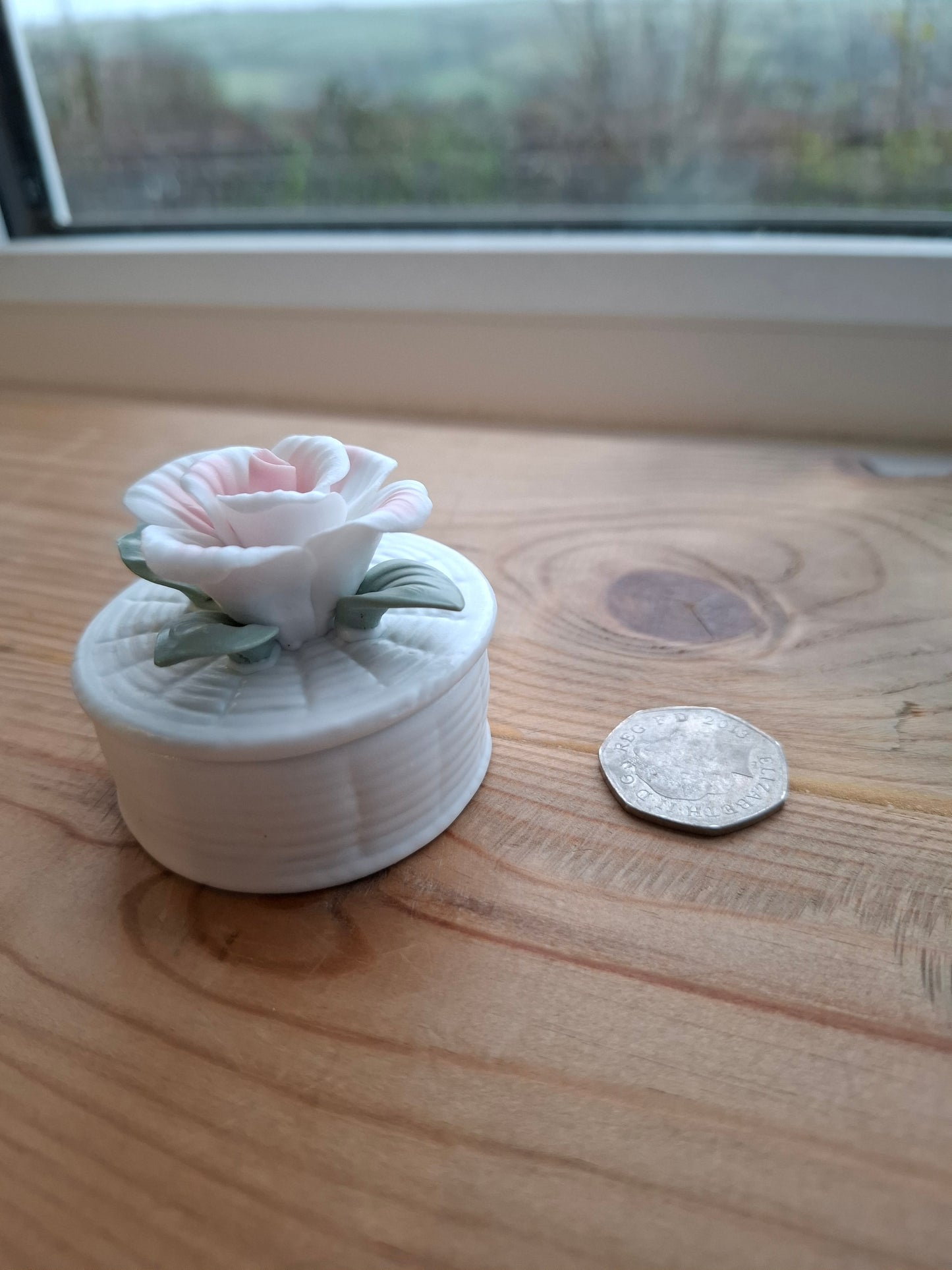 'Twat' Upcycled Rose Trinket Pot (DISCOUNTED)