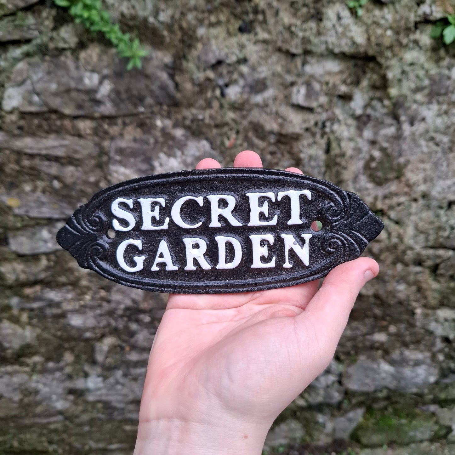 'Secret Garden' Outdoor Sign