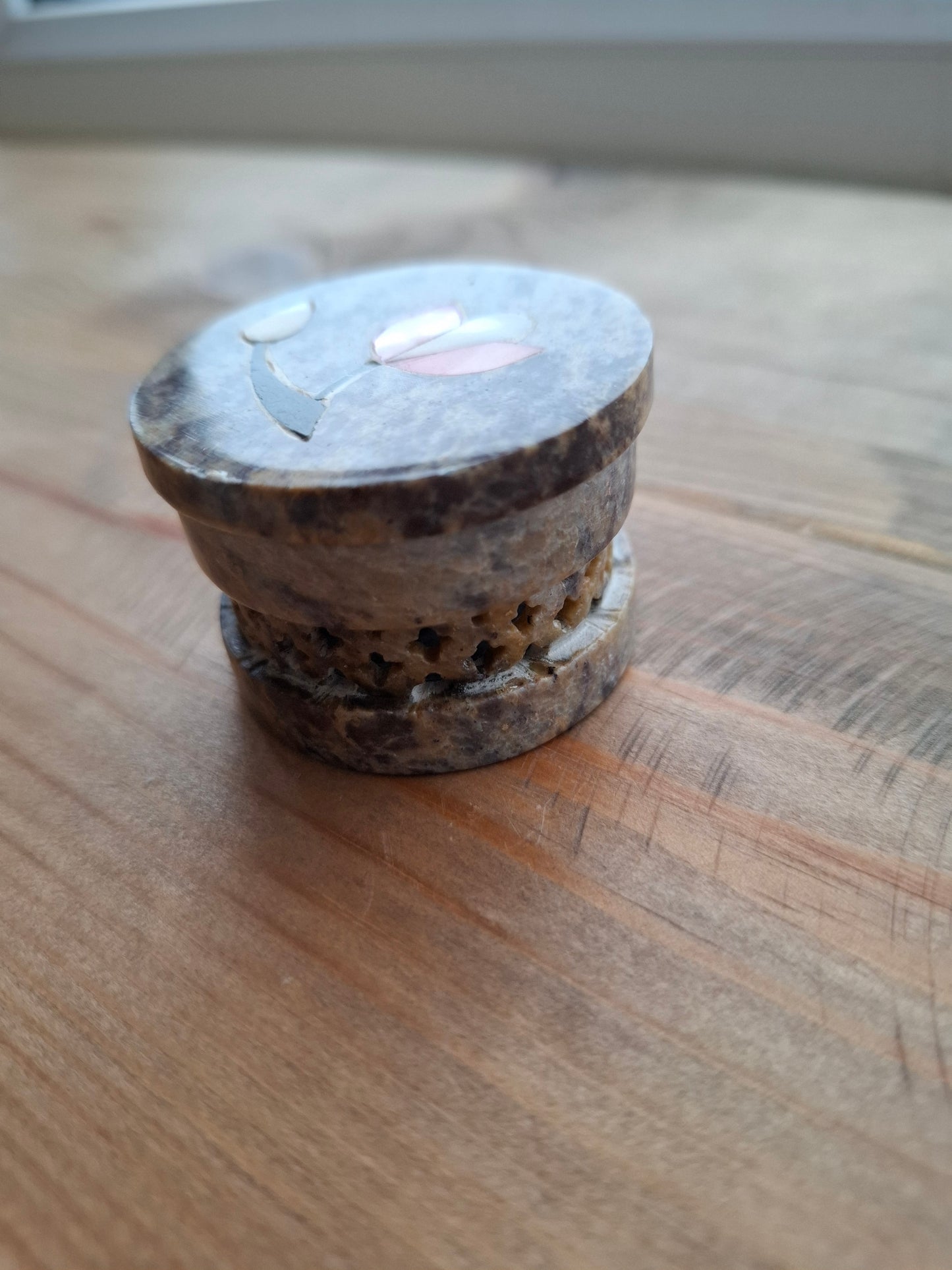 'Twat' Upcycled Small Pretty Stone Trinket Pot