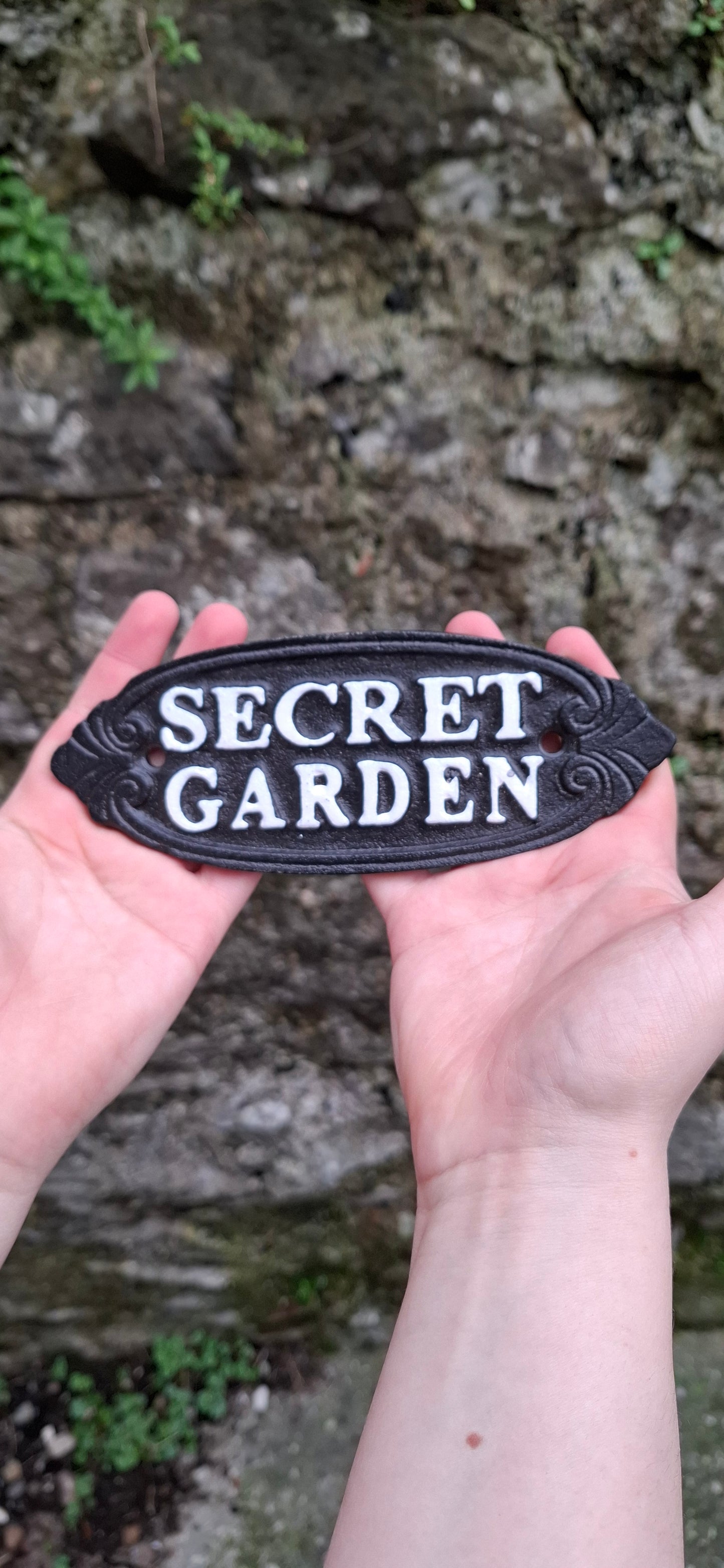 'Secret Garden' Outdoor Sign
