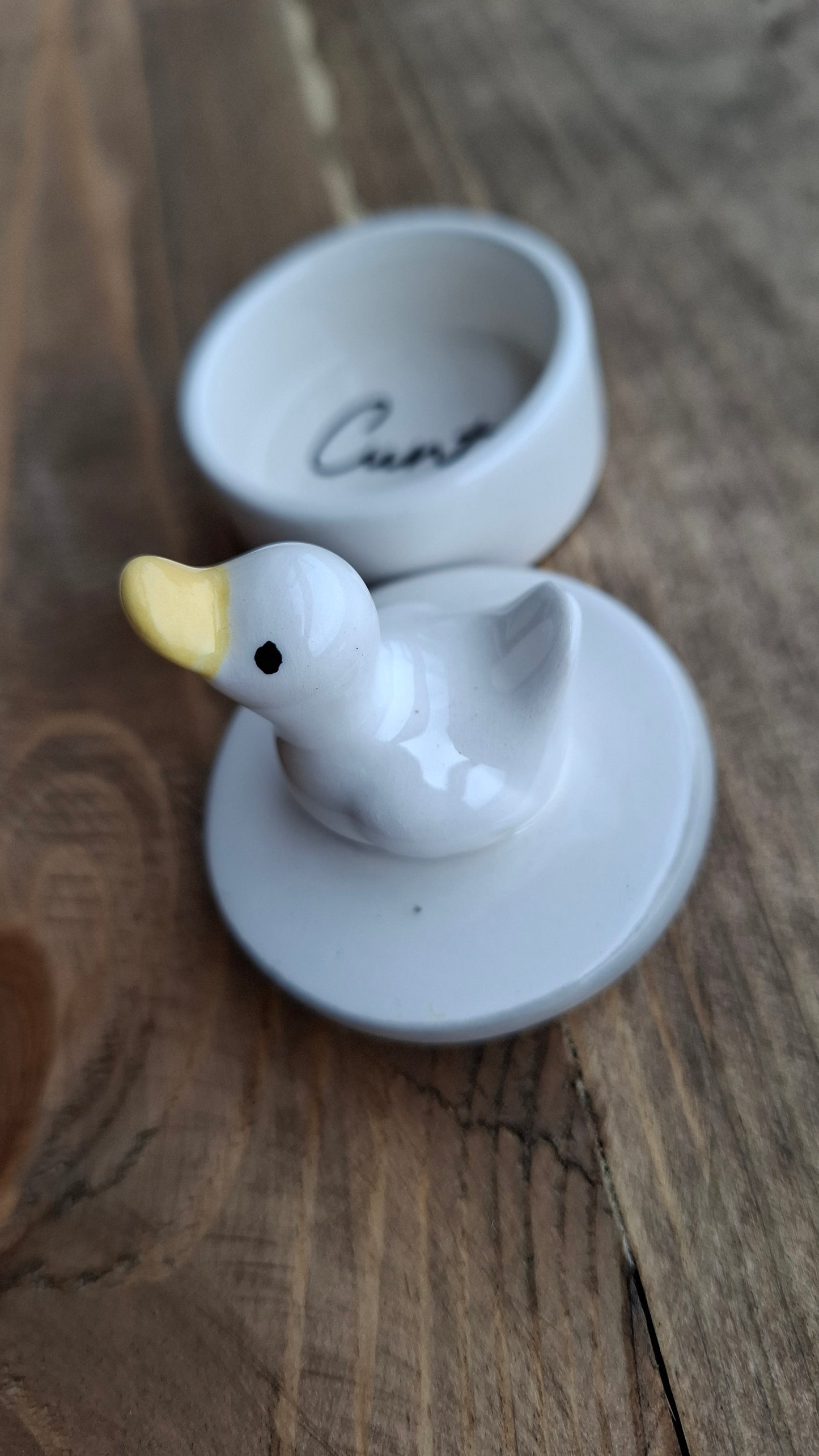 'Cunt' Upcycled Little Duck Trinket Pot