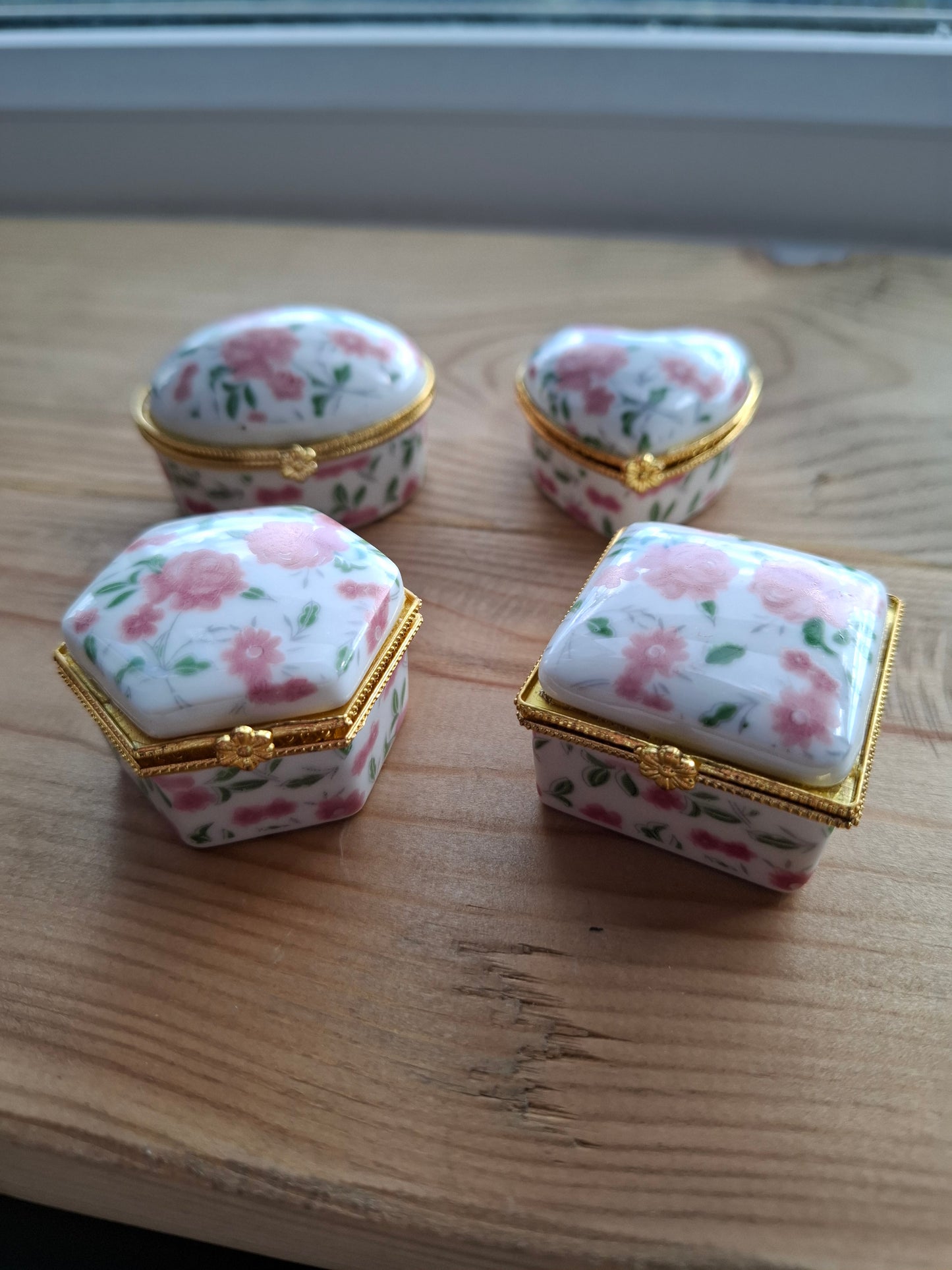 'Twat' Upcycled Mini Trinket/Pill Pot Pink Floral